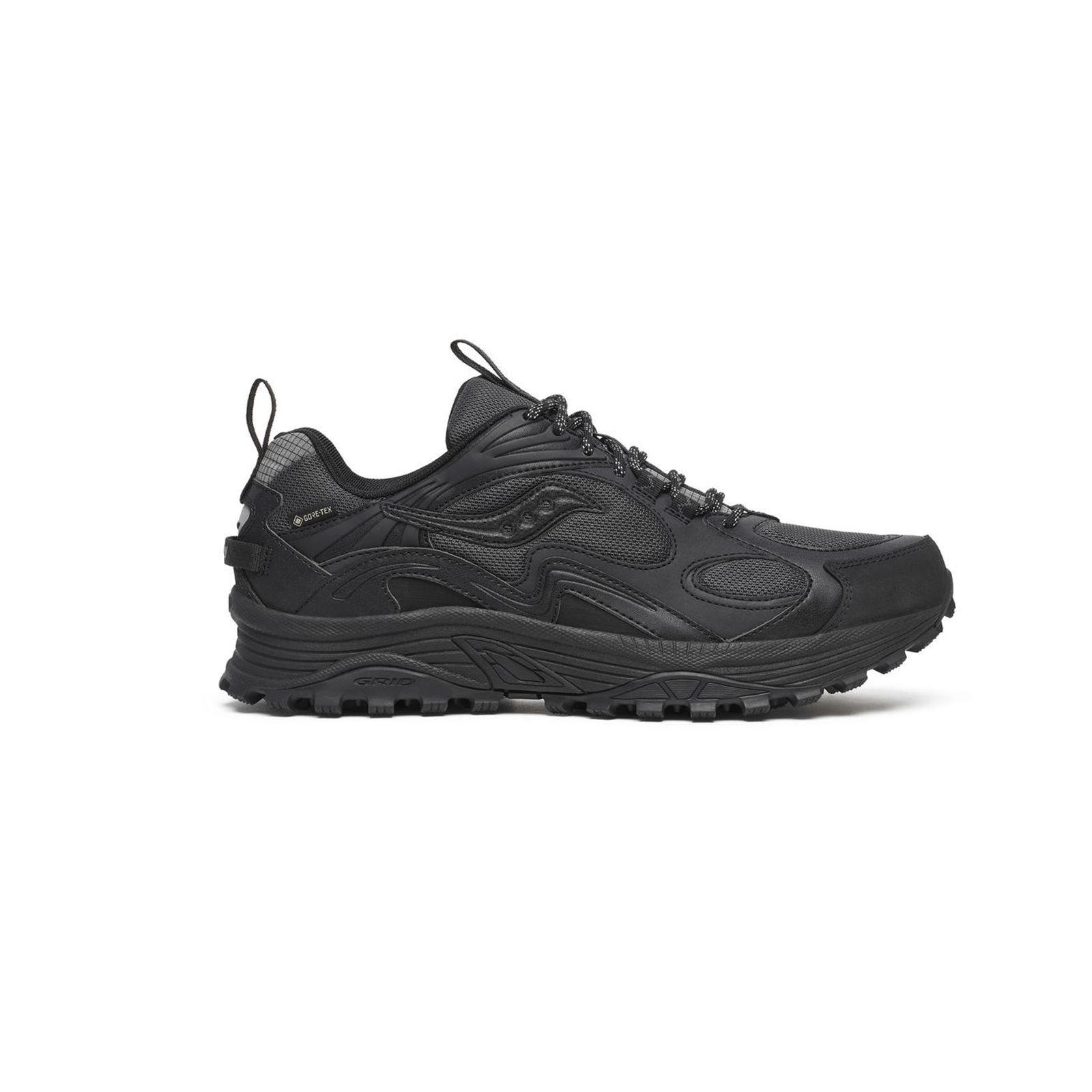 Ungrai Saucony Grid Aura X Dark Grey/Mud - Unisex Sneakers | ADV Store