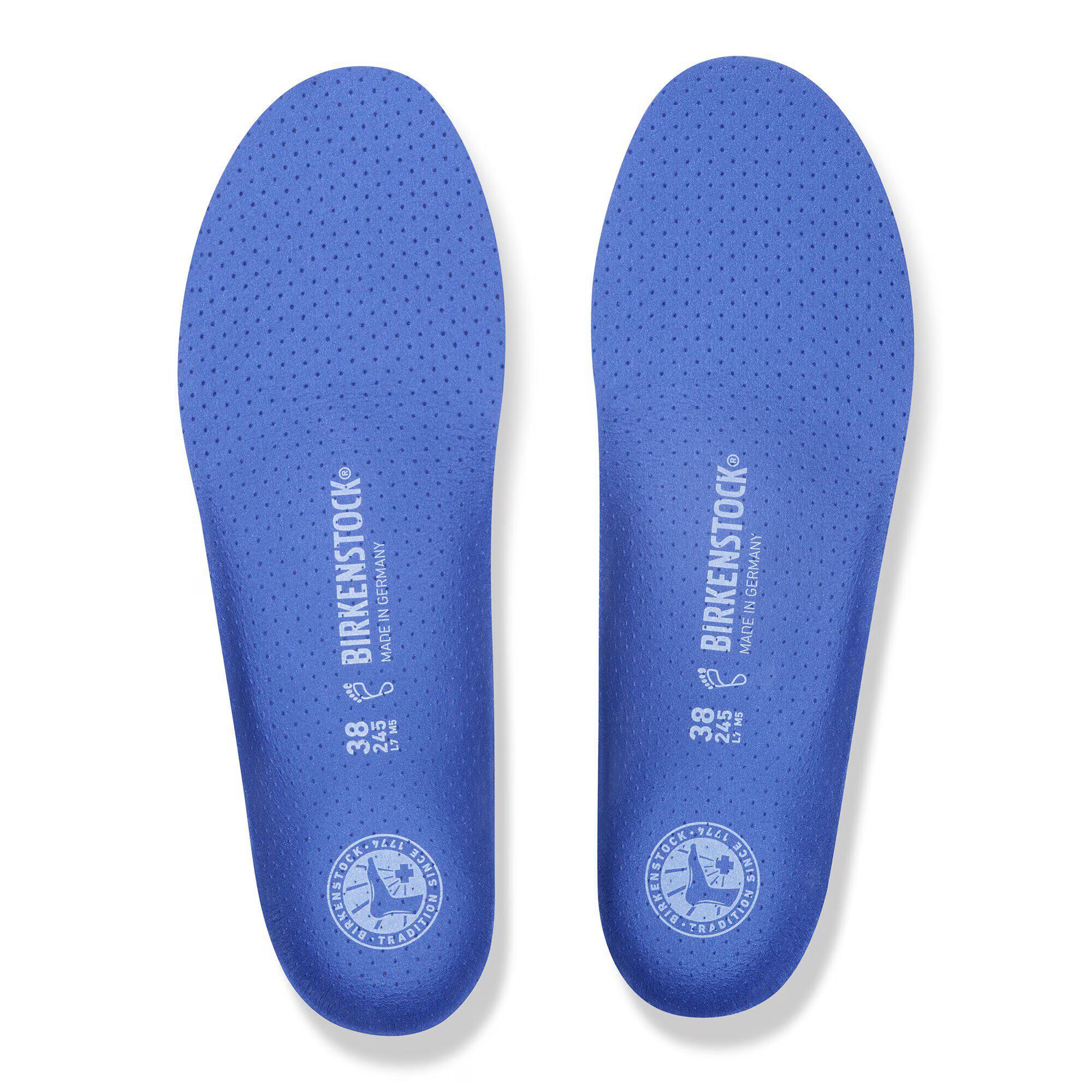 Birkenstock Blue Footbed for Sneakers