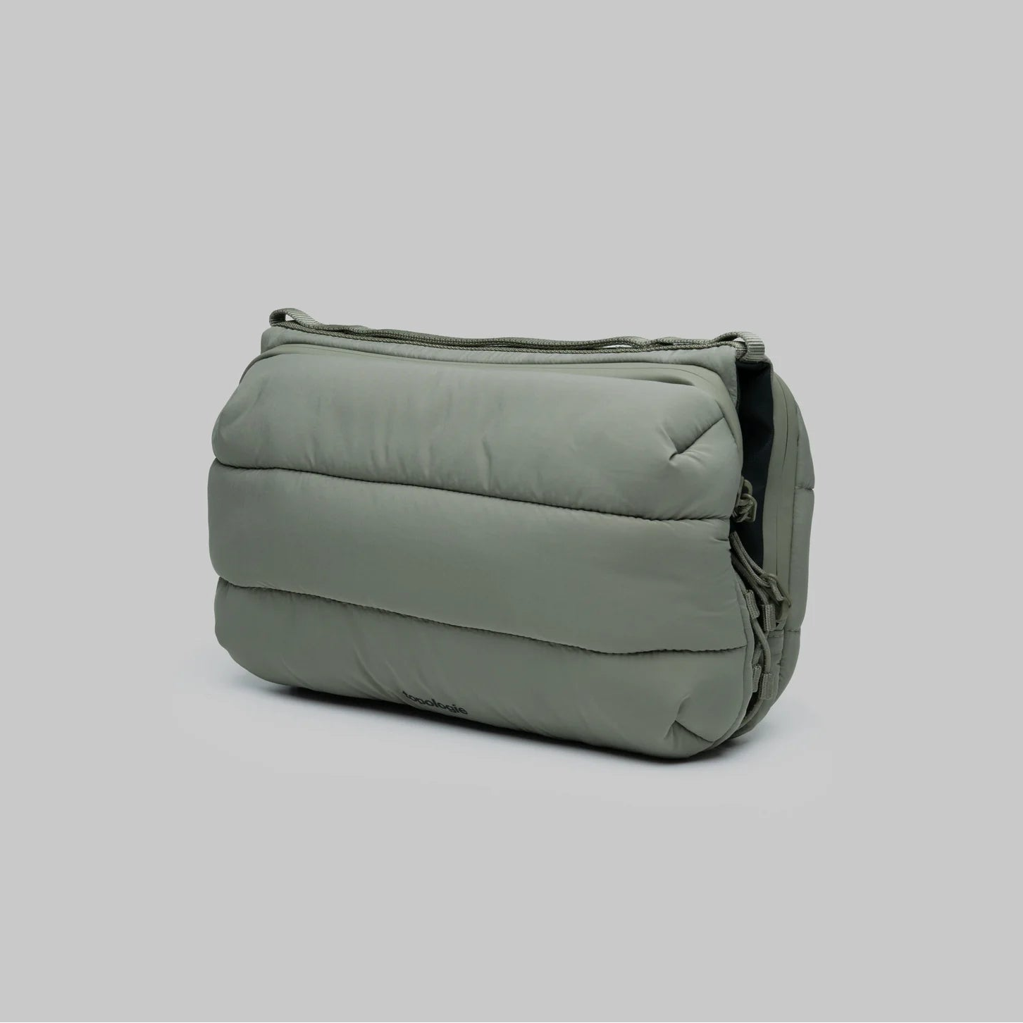 Topologie Bag Bottle Sacoche Large Moss Silky Peach