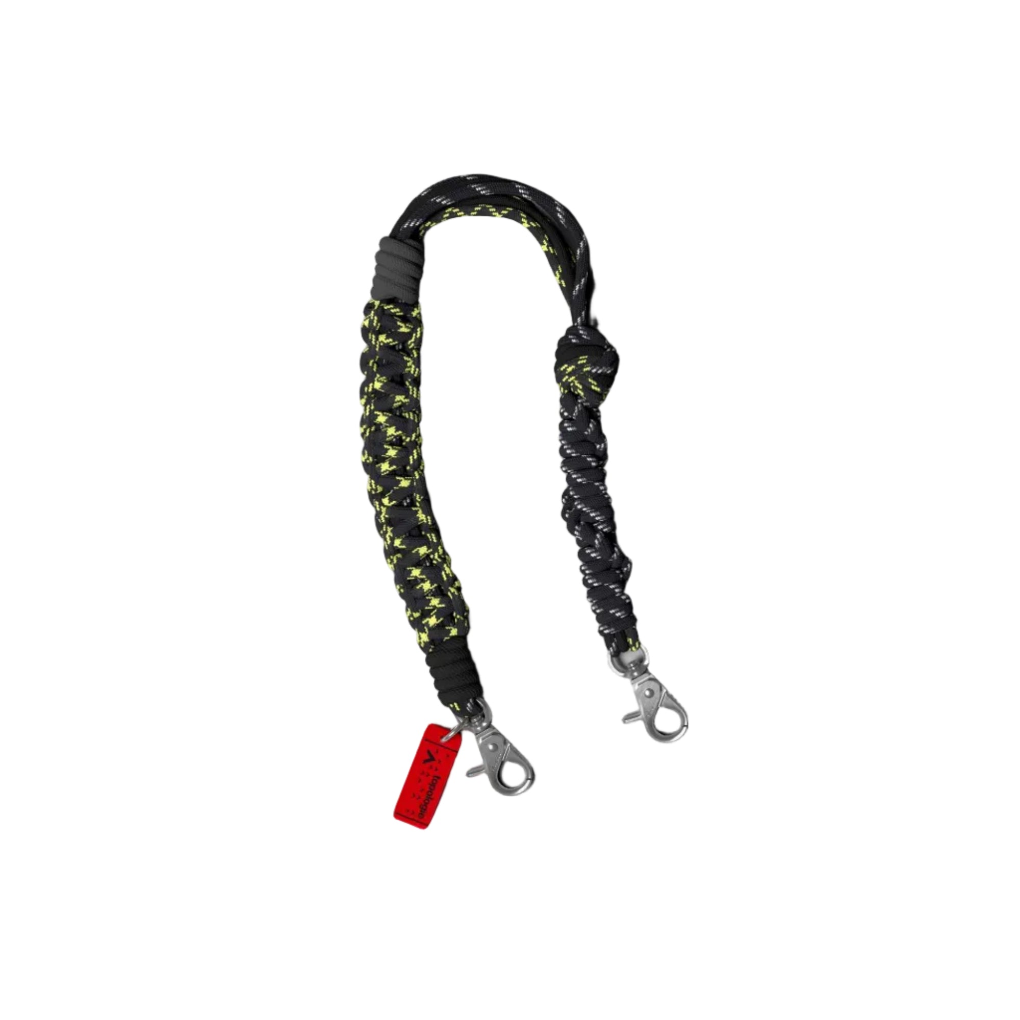 Topologie Macrame Wrist Strap Coal