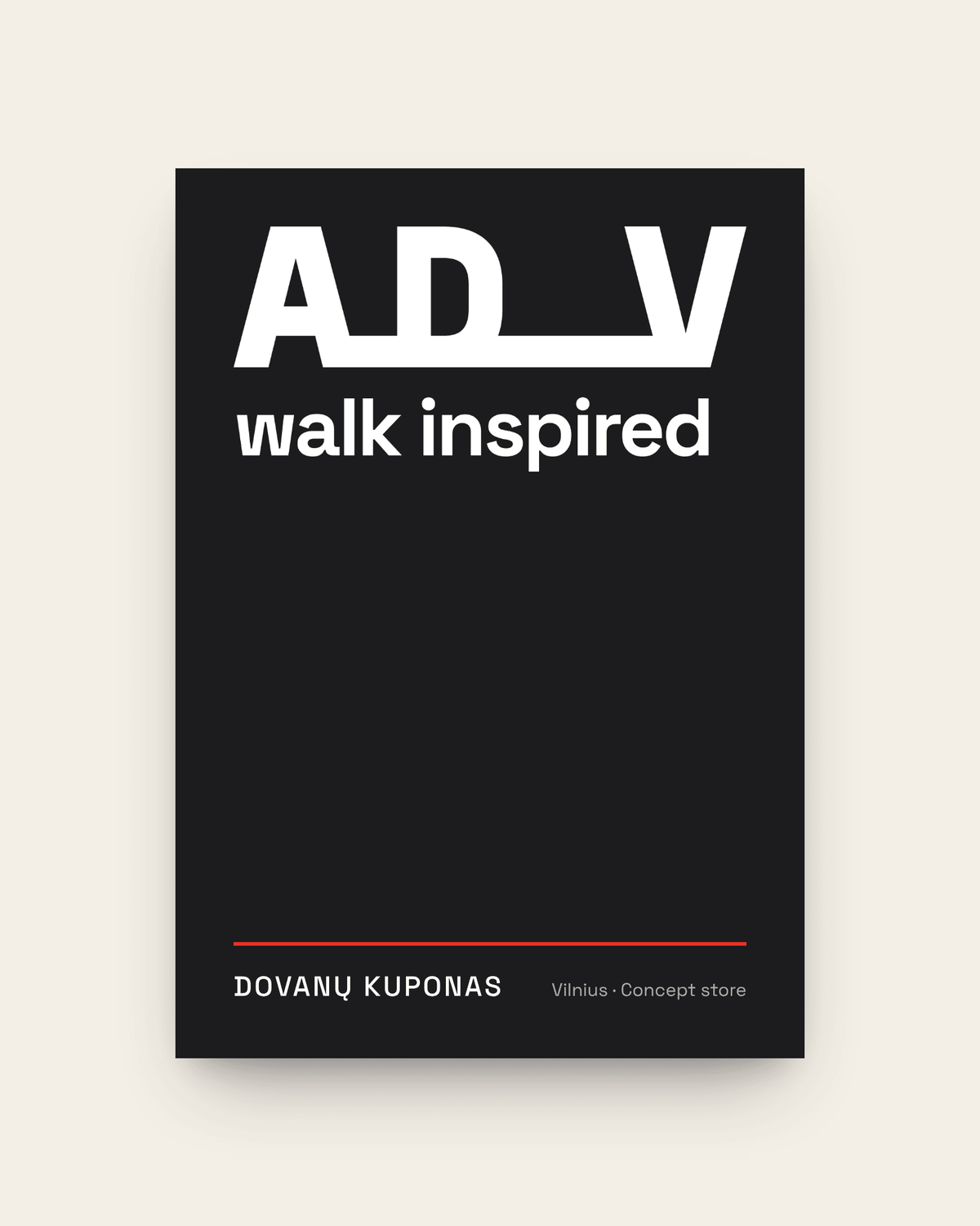 ADV dovanų kuponas - ADV Store