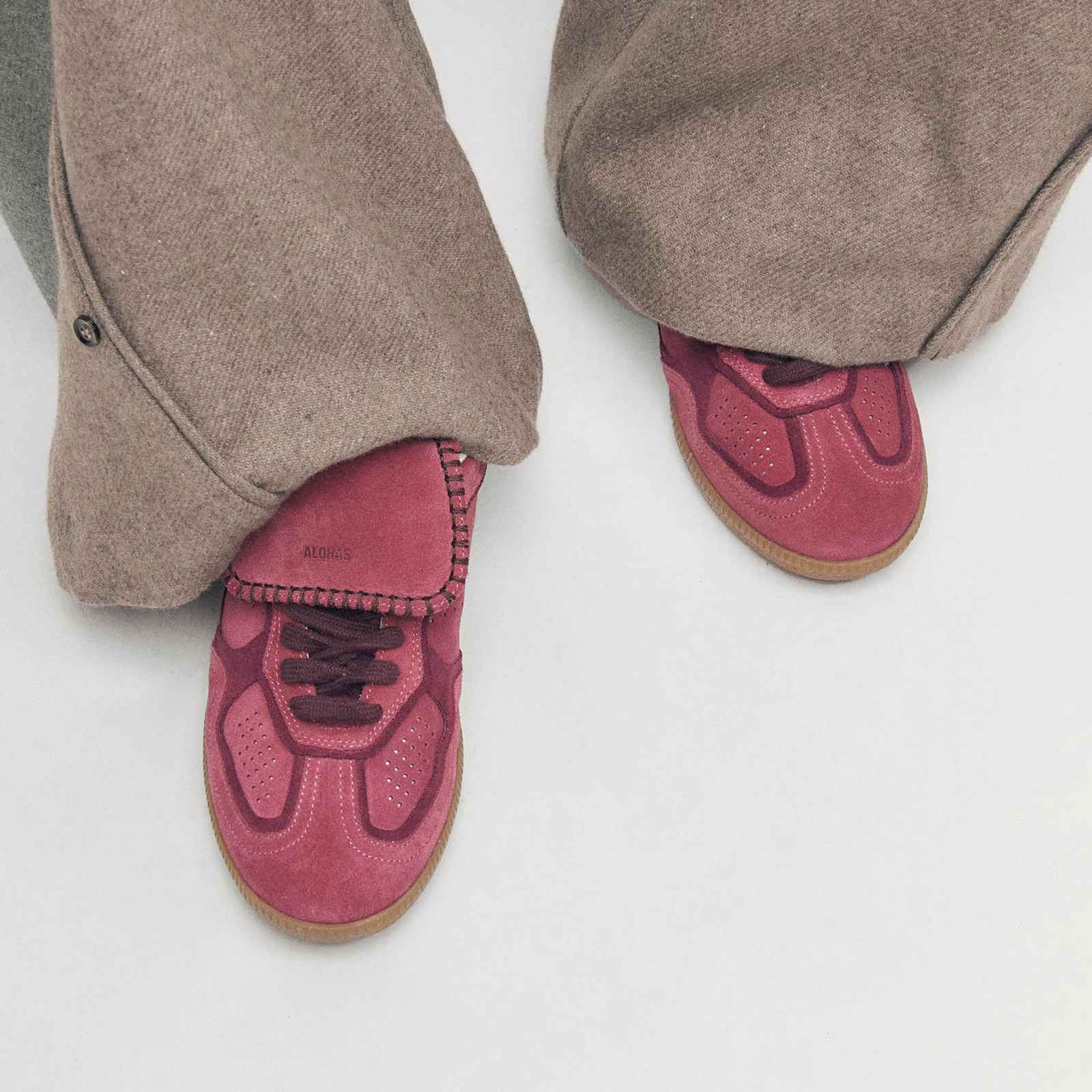Alohas Tb.490 Club – Suede Raspberry - ADV Store