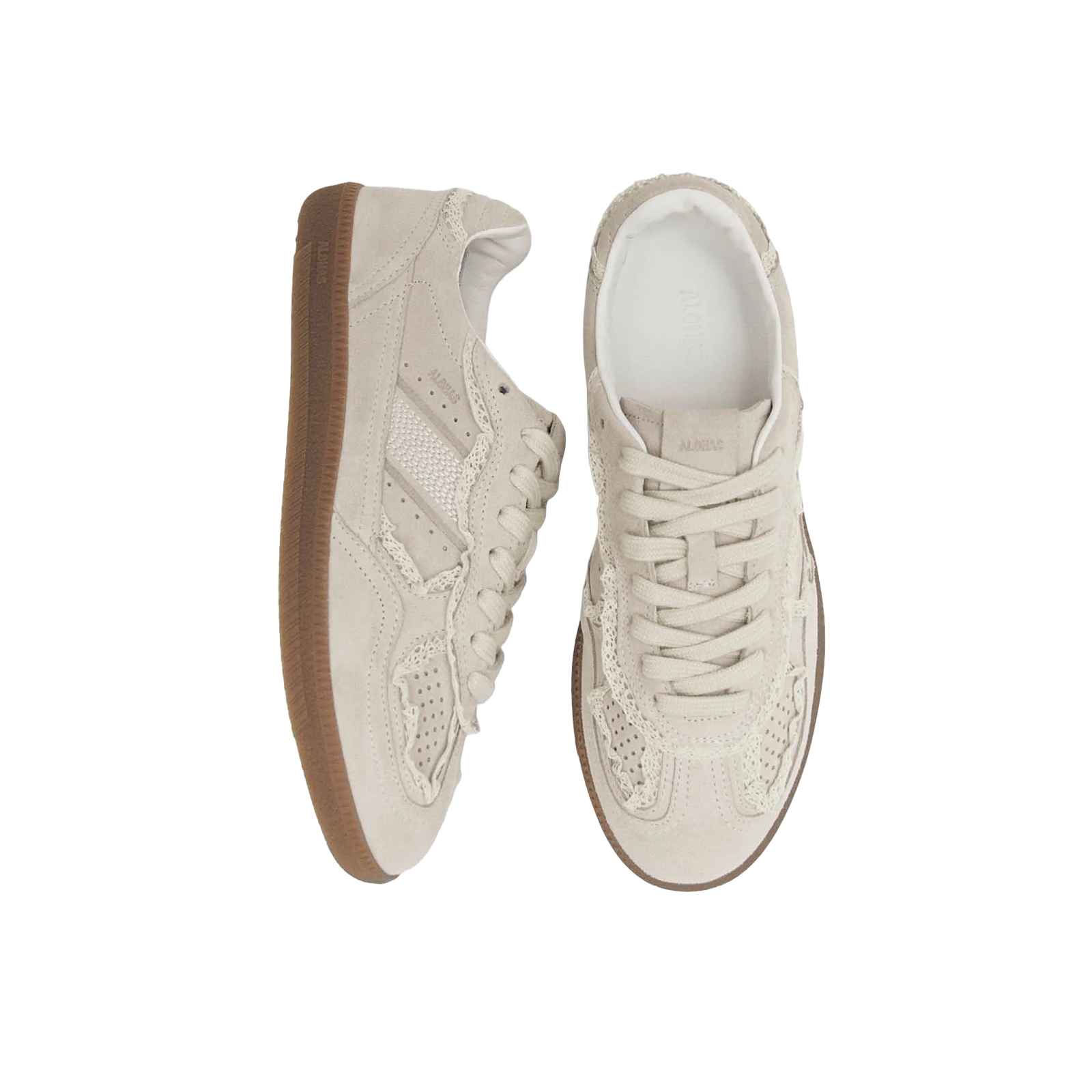 Alohas Tb.490 Crochet Cream Sneakers | ADV Store