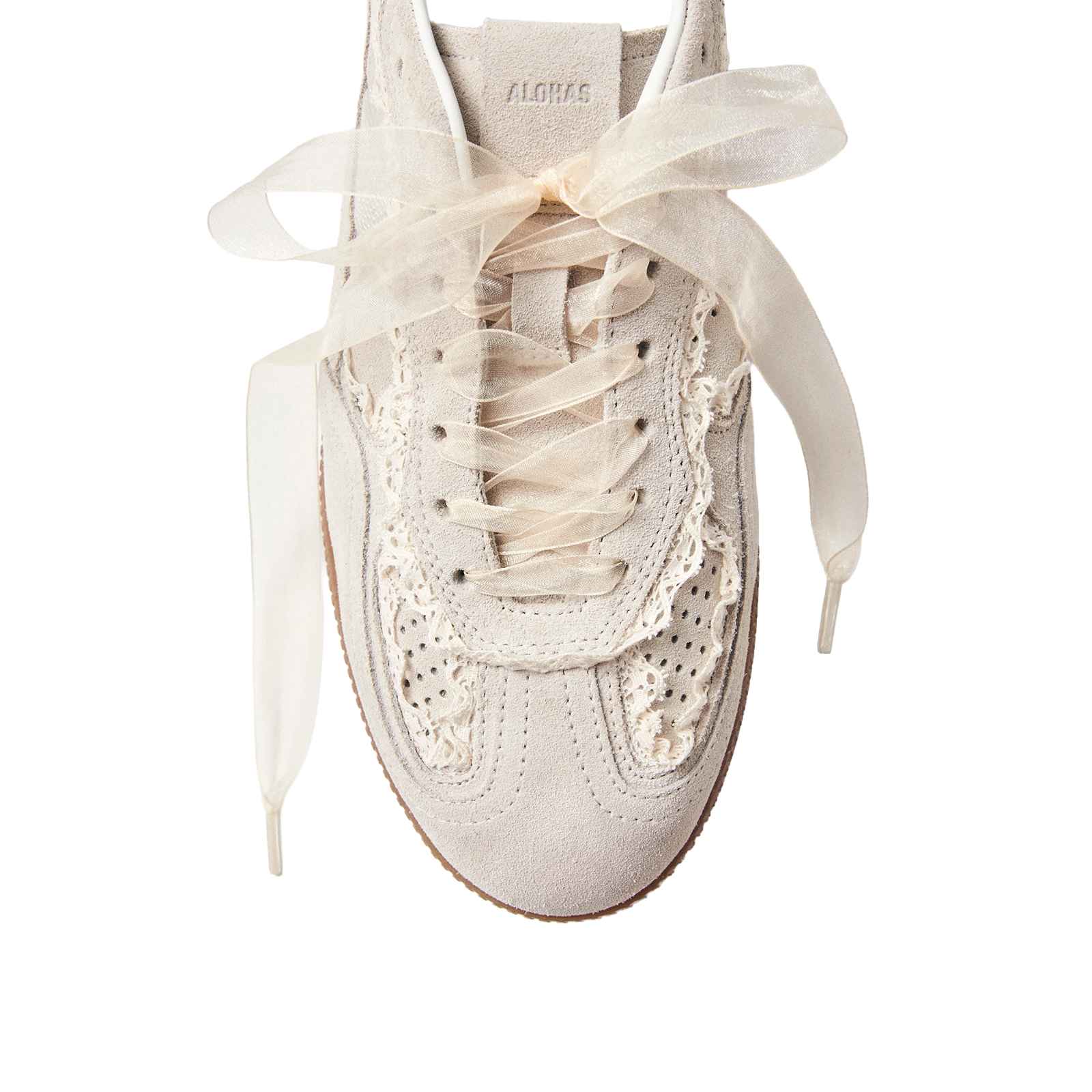Alohas Tb.490 Crochet Cream Sneakers | ADV Store