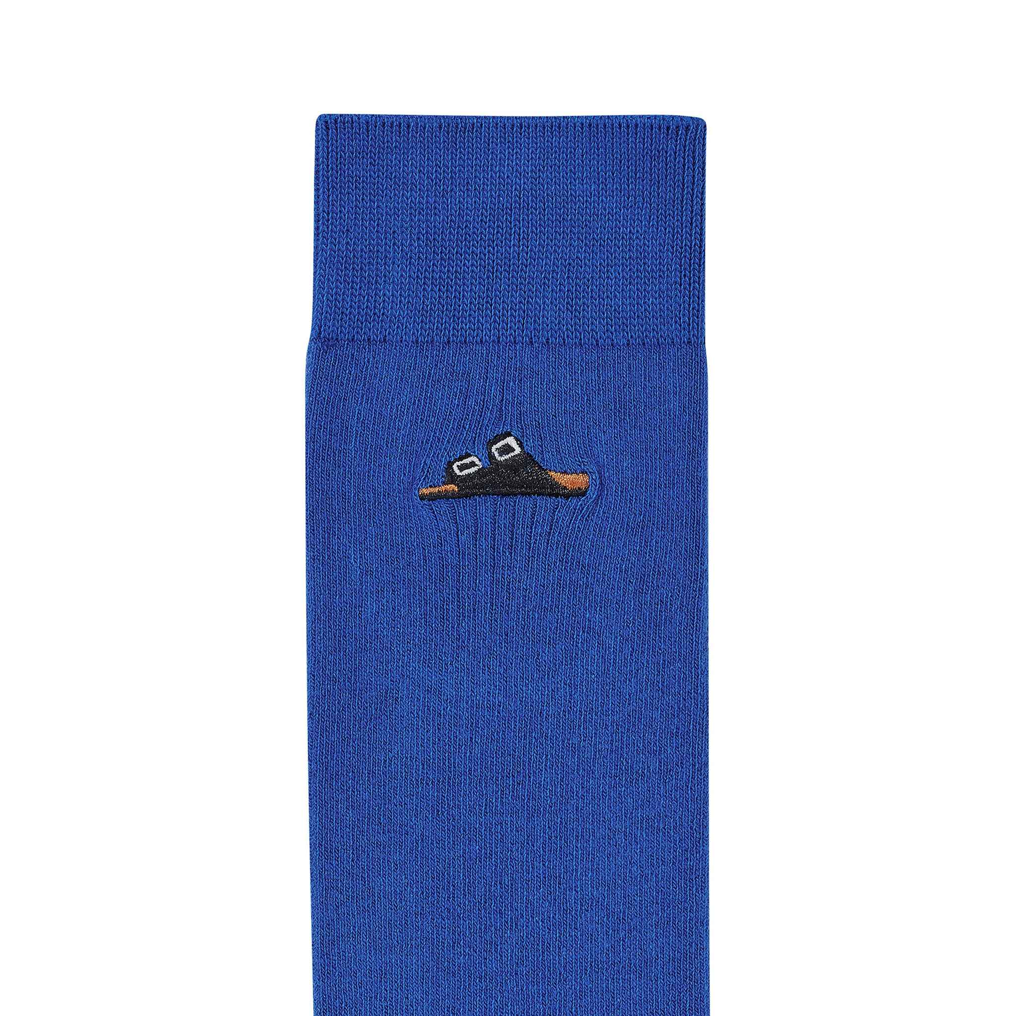 Birkenstock Cotton Rib Socks Ultra Blue - ADV Store