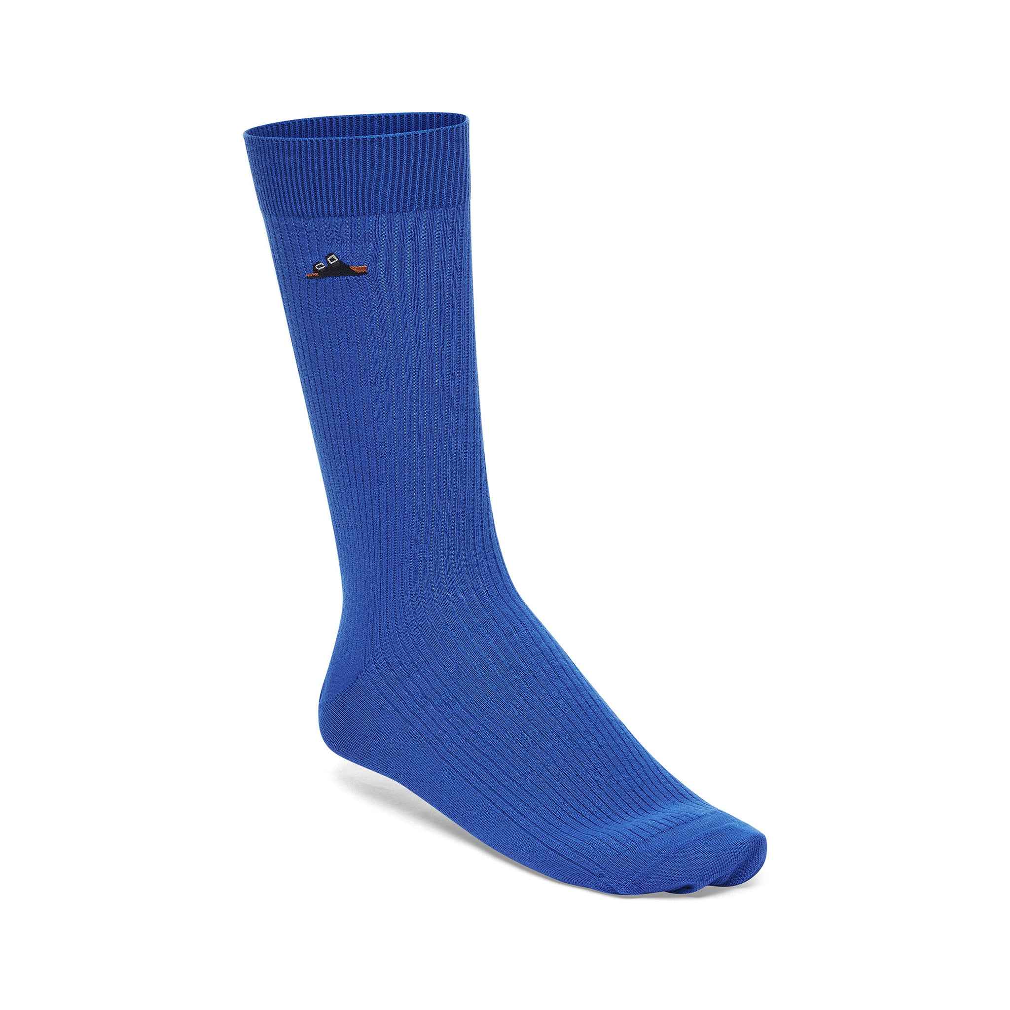 Birkenstock Cotton Rib Socks Ultra Blue - ADV Store