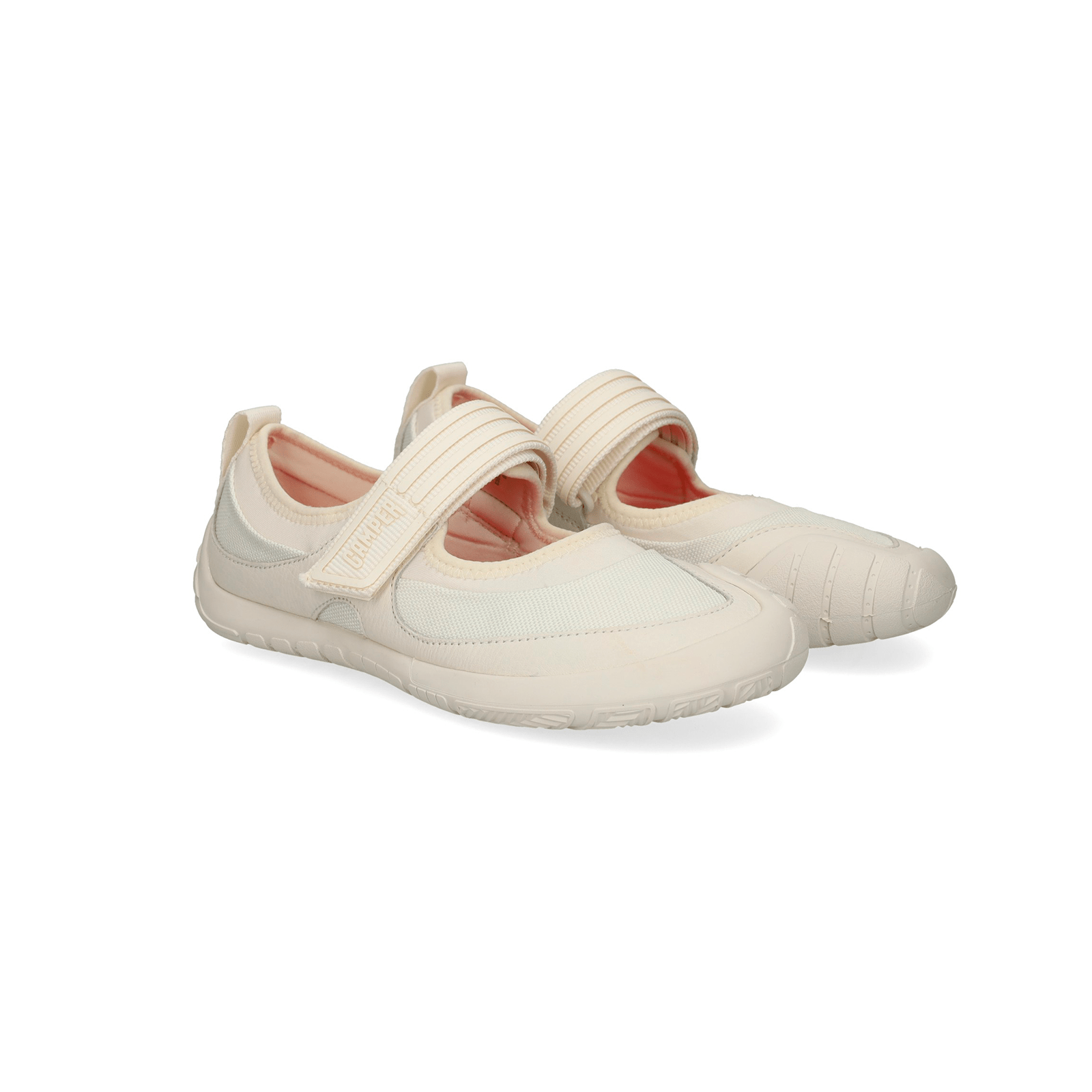 Camper Path White Leather Women's Sneakers - @dv