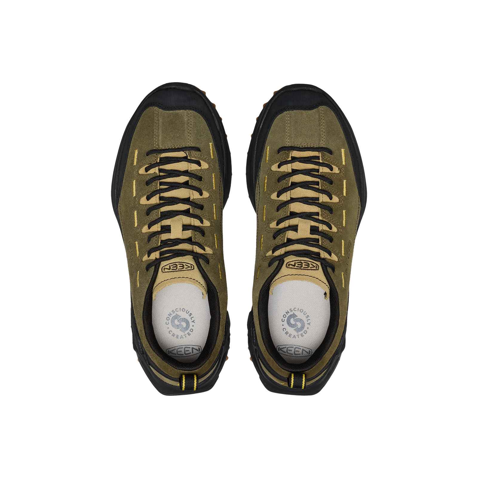 Keen Jasper Zionic Dark Olive — galinis vaizdas ir kulnas