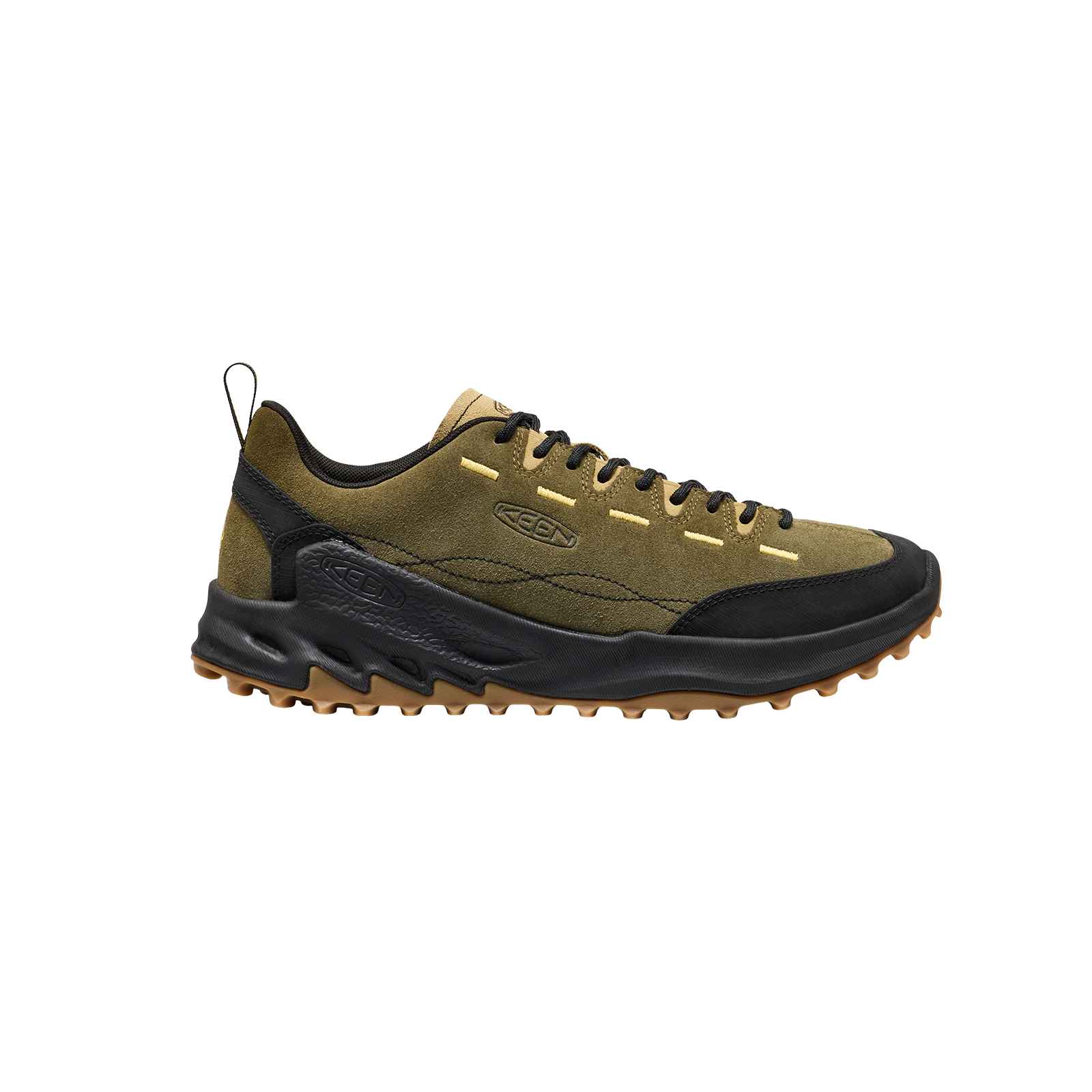 Keen Jasper Zionic Dark Olive vyriški sportbačiai — platesnei pėdai