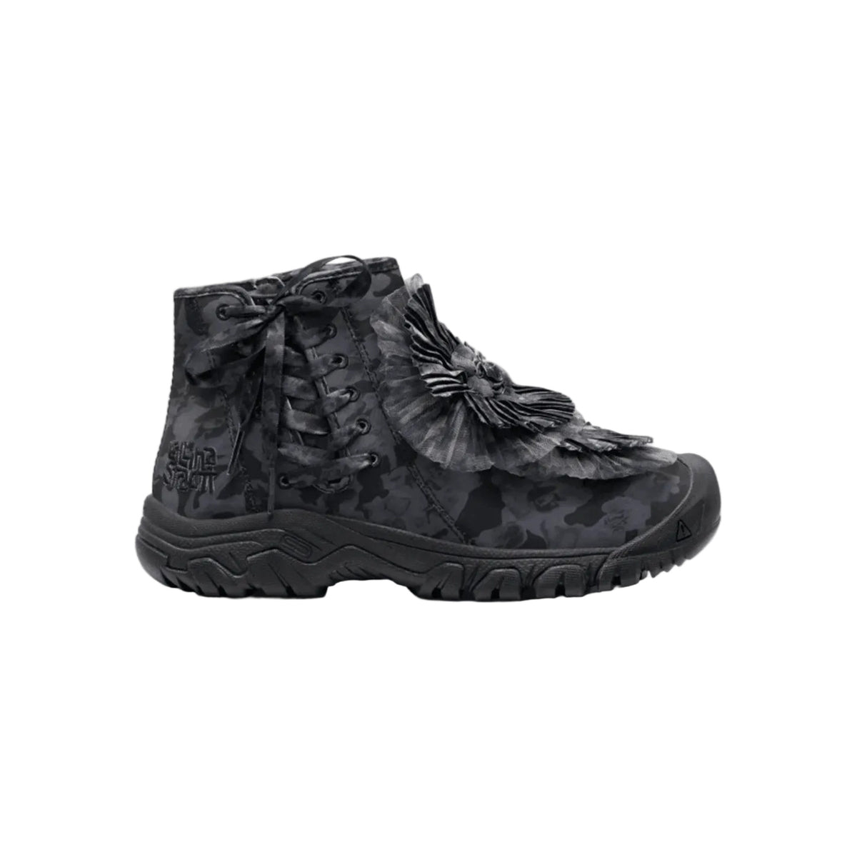 KEEN Targhee EXP Collina Strada Black auliniai batai moterims – vaizdas iš šono