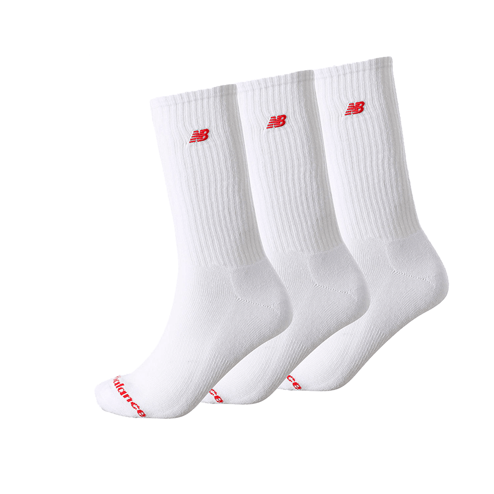 New Balance Active White Crew (3 - pack) - ADV Store