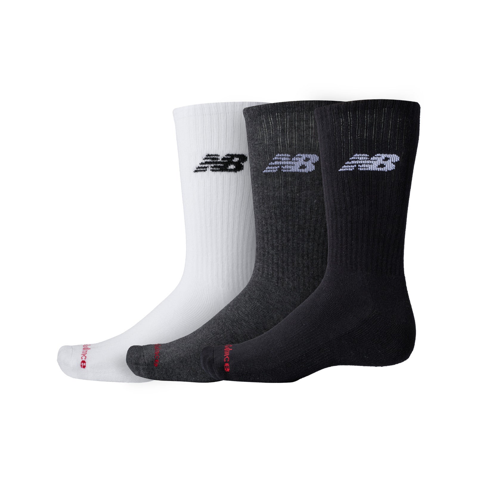 New Balance Everyday Crew Socks Multi 3 Pack - ADV Store