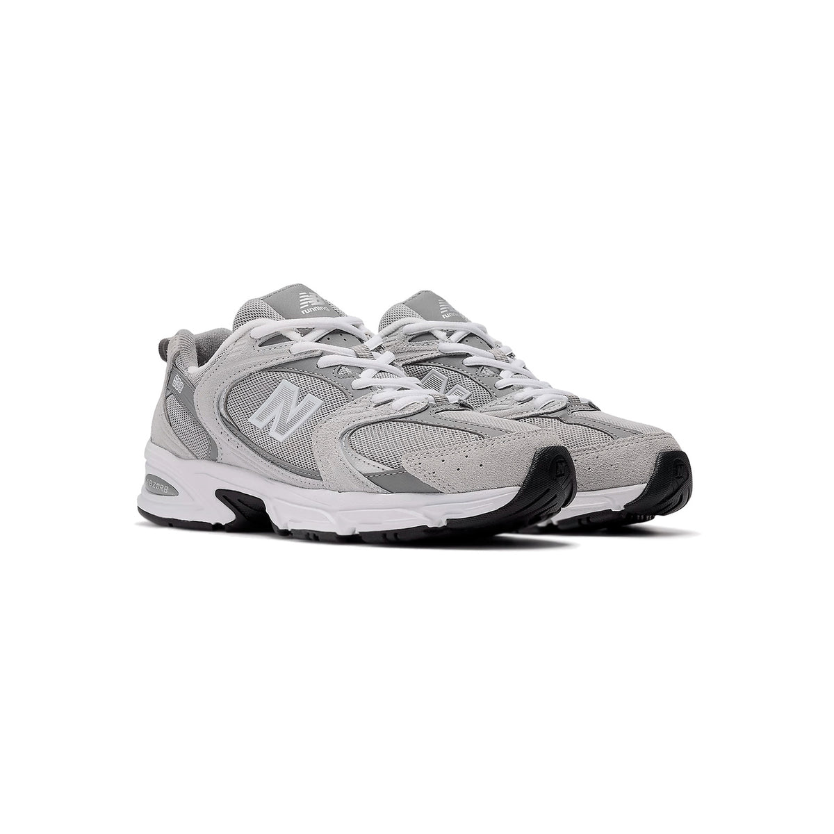 New Balance 530 Raincloud/Grey/White batai – vaizdas iš trijų ketvirčių