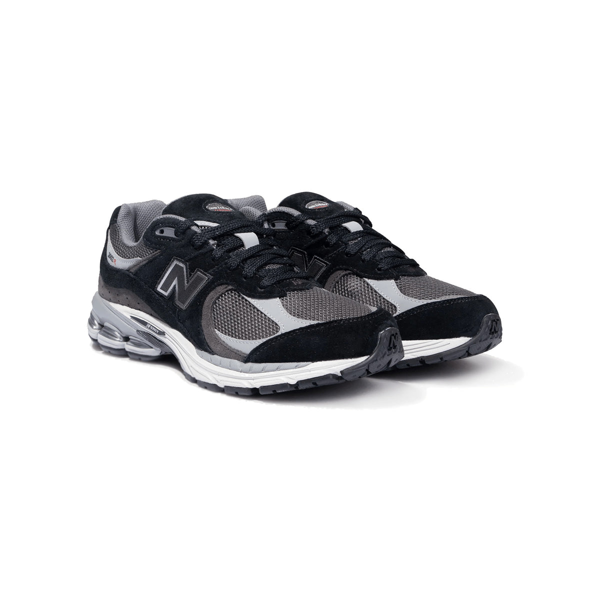 New Balance 2002R Black/Grey batai – vaizdas iš trijų ketvirčių
