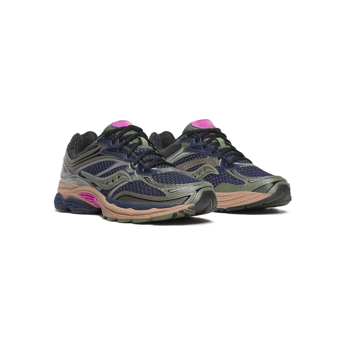 Saucony ProGrid Omni 9 Blue Brush – vaizdas iš trijų ketvirčių