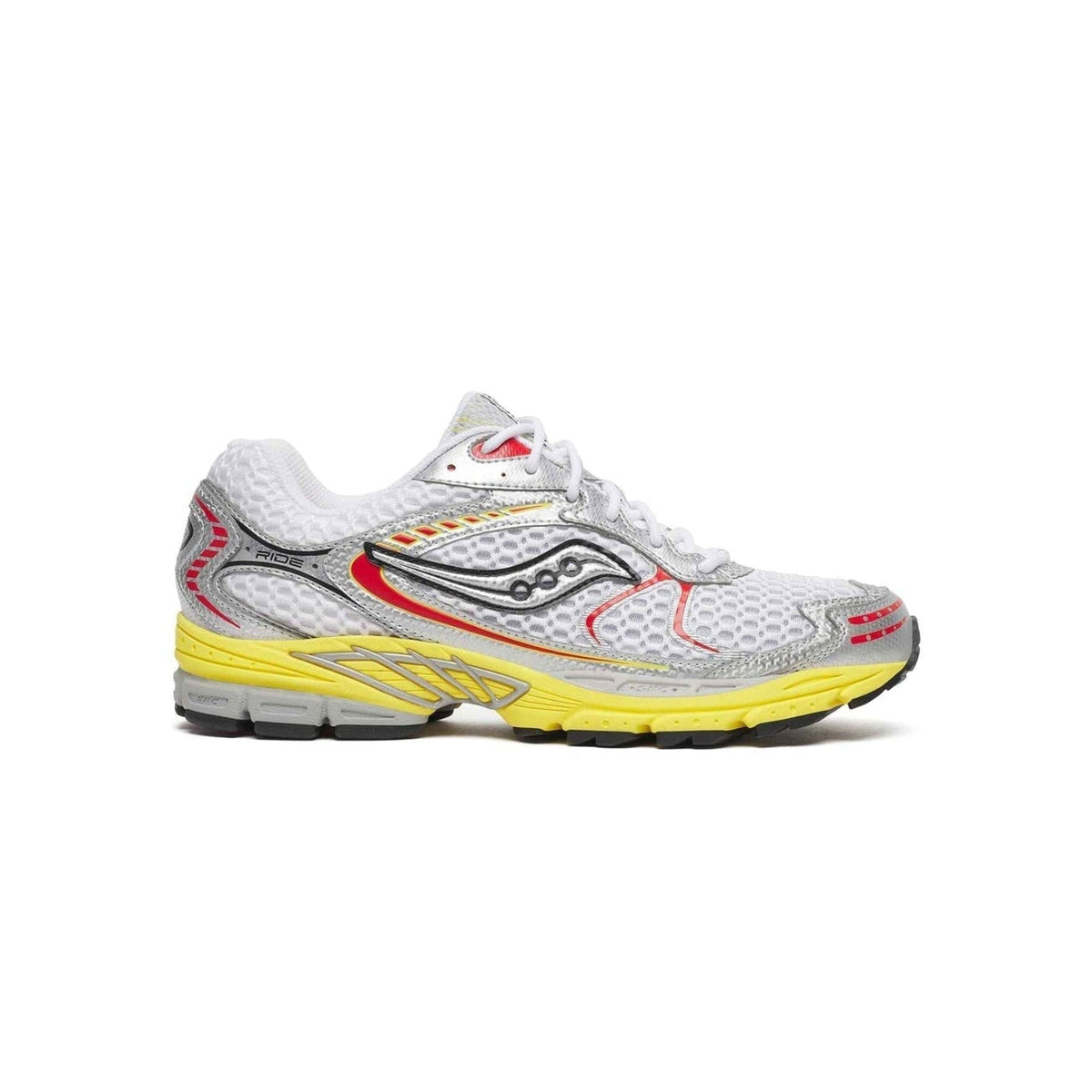 Saucony ProGrid Ride 1 White/Buttercup – vaizdas iš šono