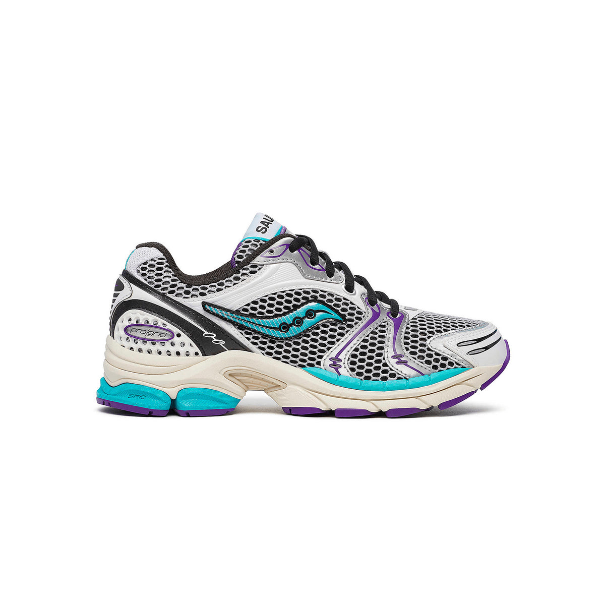 Saucony ProGrid Triumph White/Blue – vaizdas iš šono