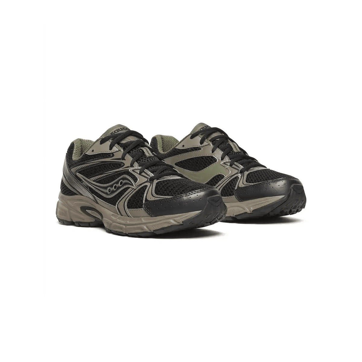 Saucony Ride Millennium Olivine/Black – vaizdas iš trijų ketvirčių