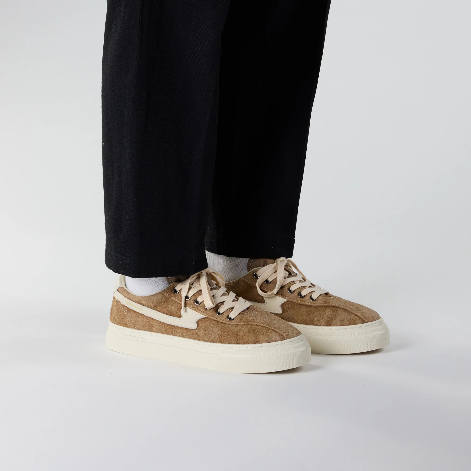 Stepney Workers Club Dellow S - Strike Cup – Suede Geo Merged Brown - @dv