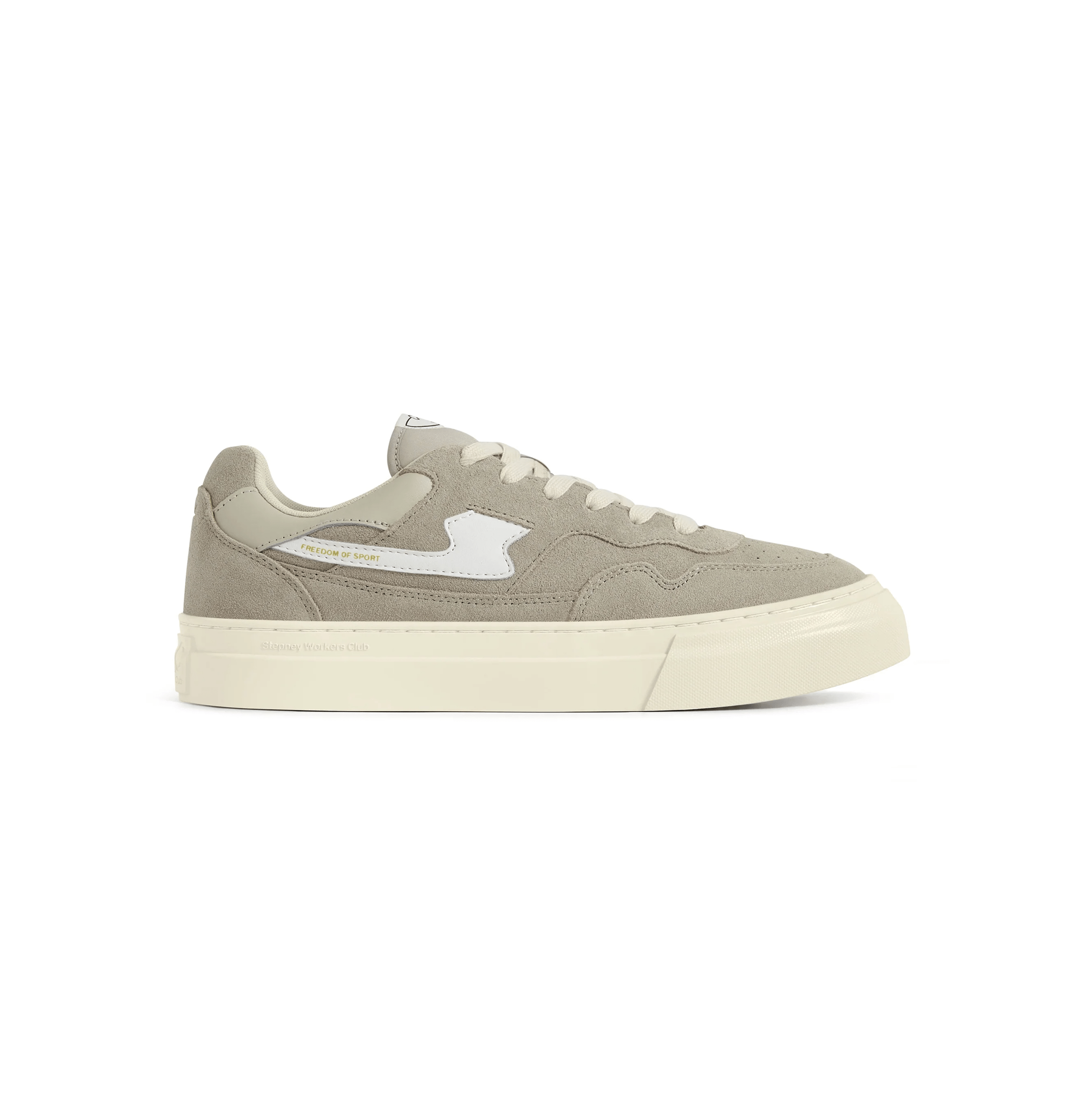 Stepney Workers Club Pearl S - Strike Suede Grey/White - @dv