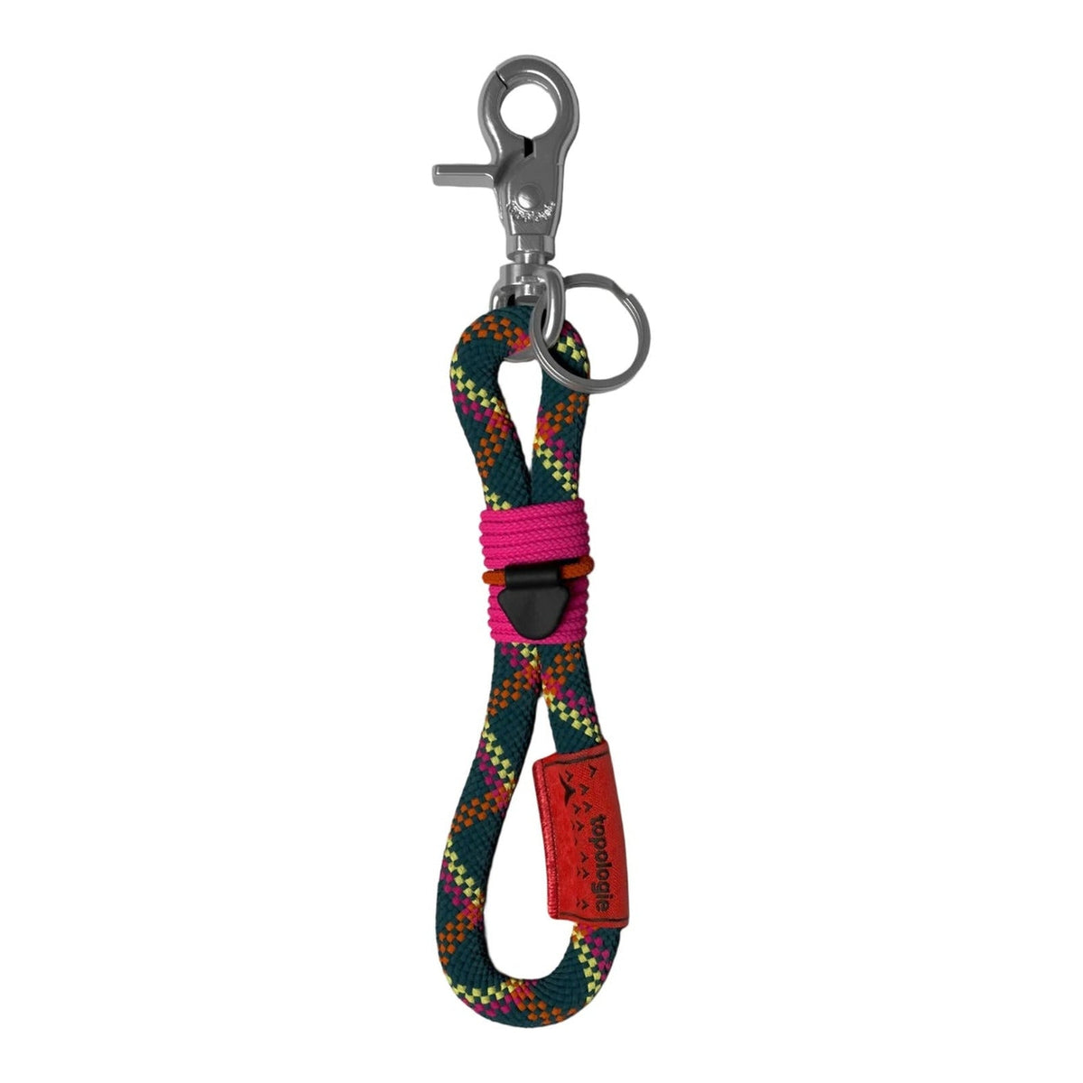 Topologie 8mm Loop Key Holder Deep Teal Helix - ADV Store