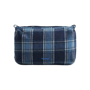 Topologie Bag Bottle Sacoche Large Blue Check Wool - ADV Store