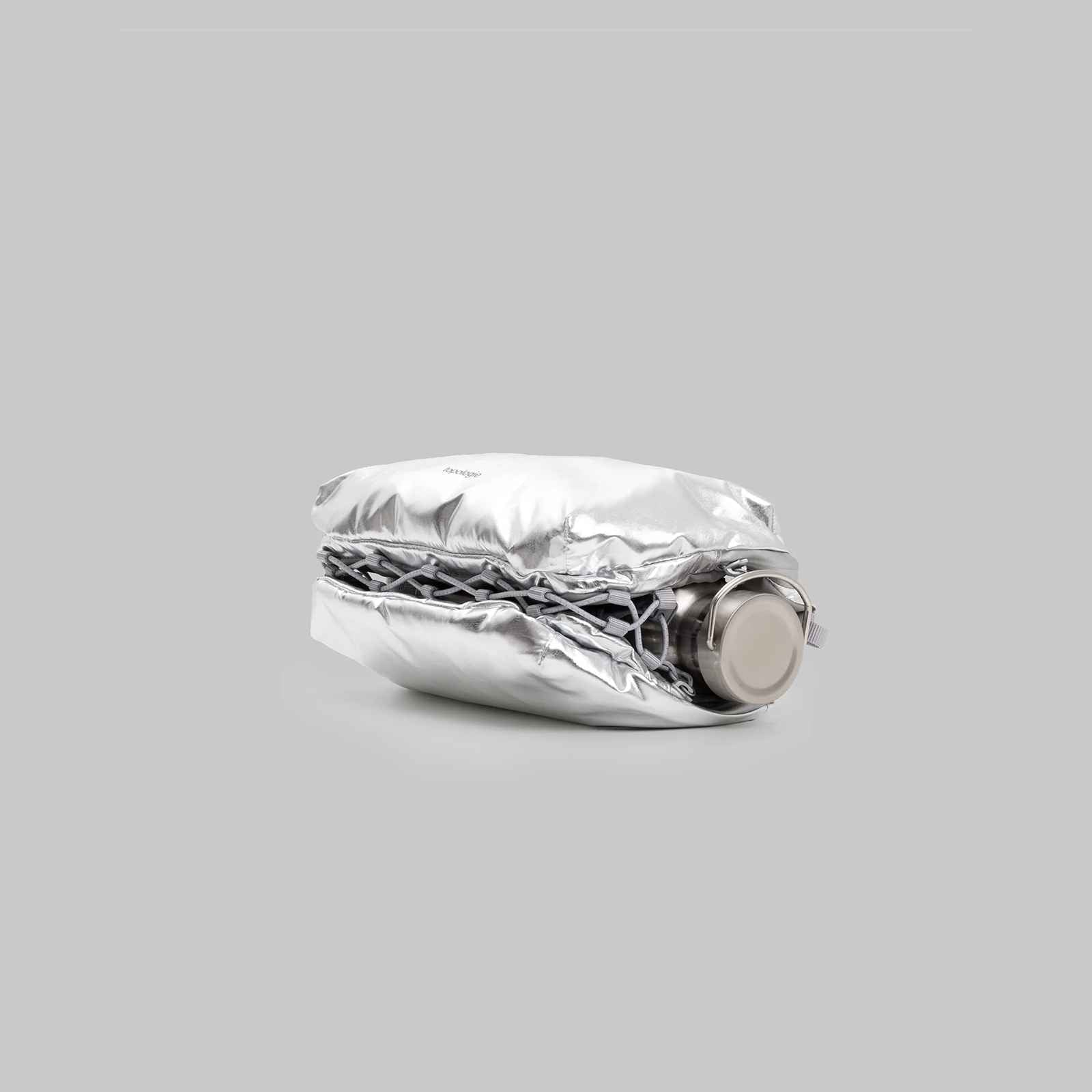 Topologie Bag Bottle Sacoche Large Chrome Metallic - ADV Store