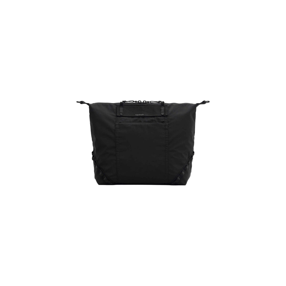 Topologie Bag Explorer Tote - Medium Black Tech Sateen - ADV Store