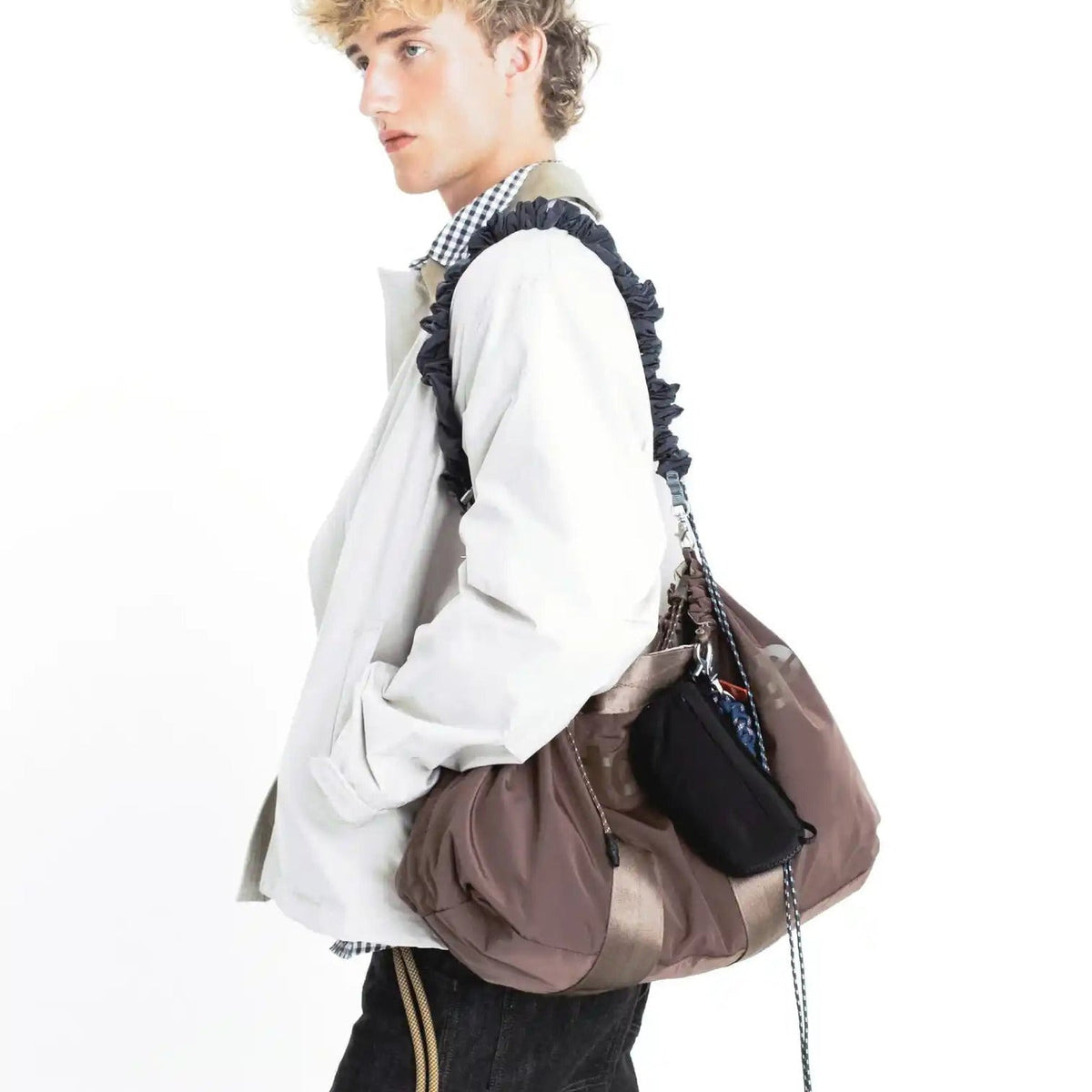 Topologie Bag Summit Tote Wide Medium Cocoa Tech Sateen - ADV Store