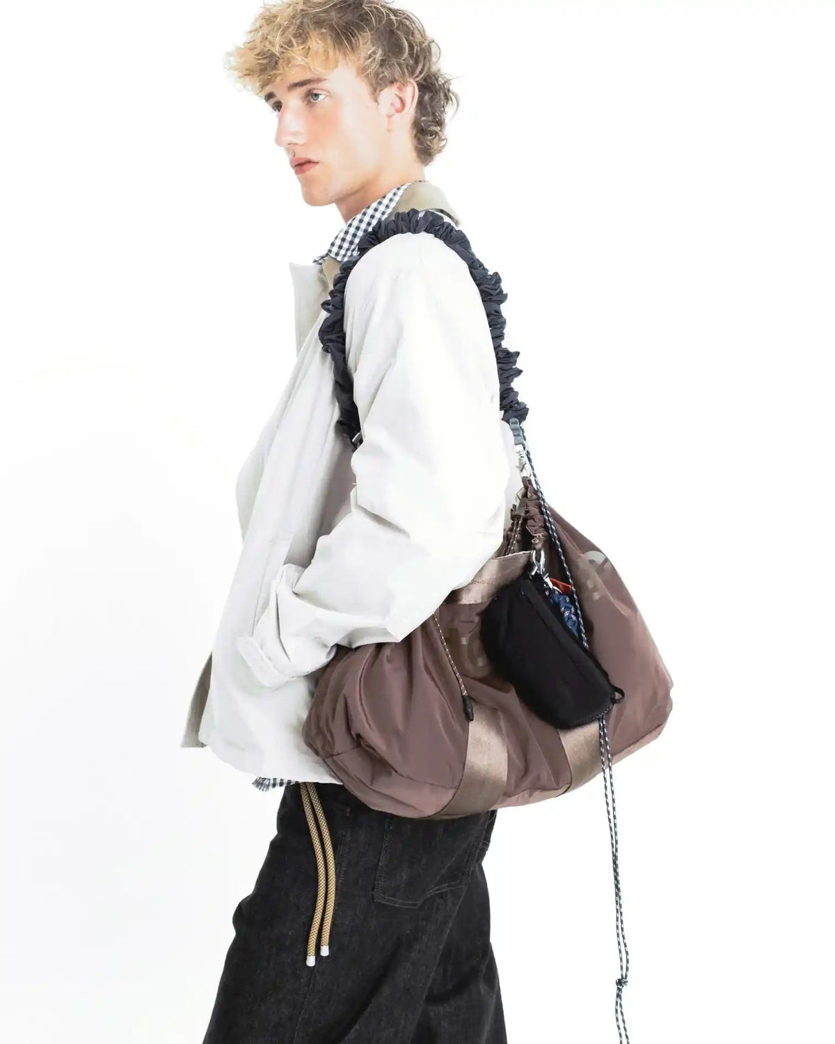 Topologie Bag Summit Tote Wide Medium Cocoa Tech Sateen - ADV Store