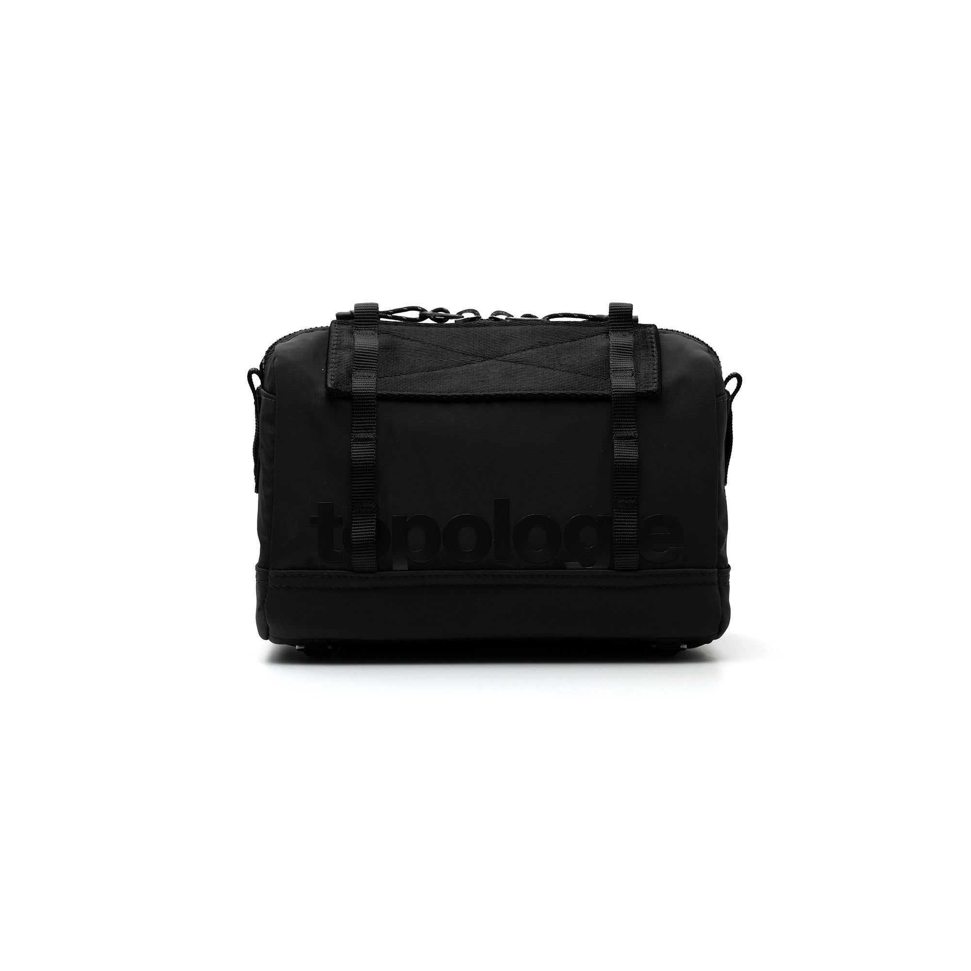 Topologie Boston Bag Medium Black Tech Sateen - ADV Store