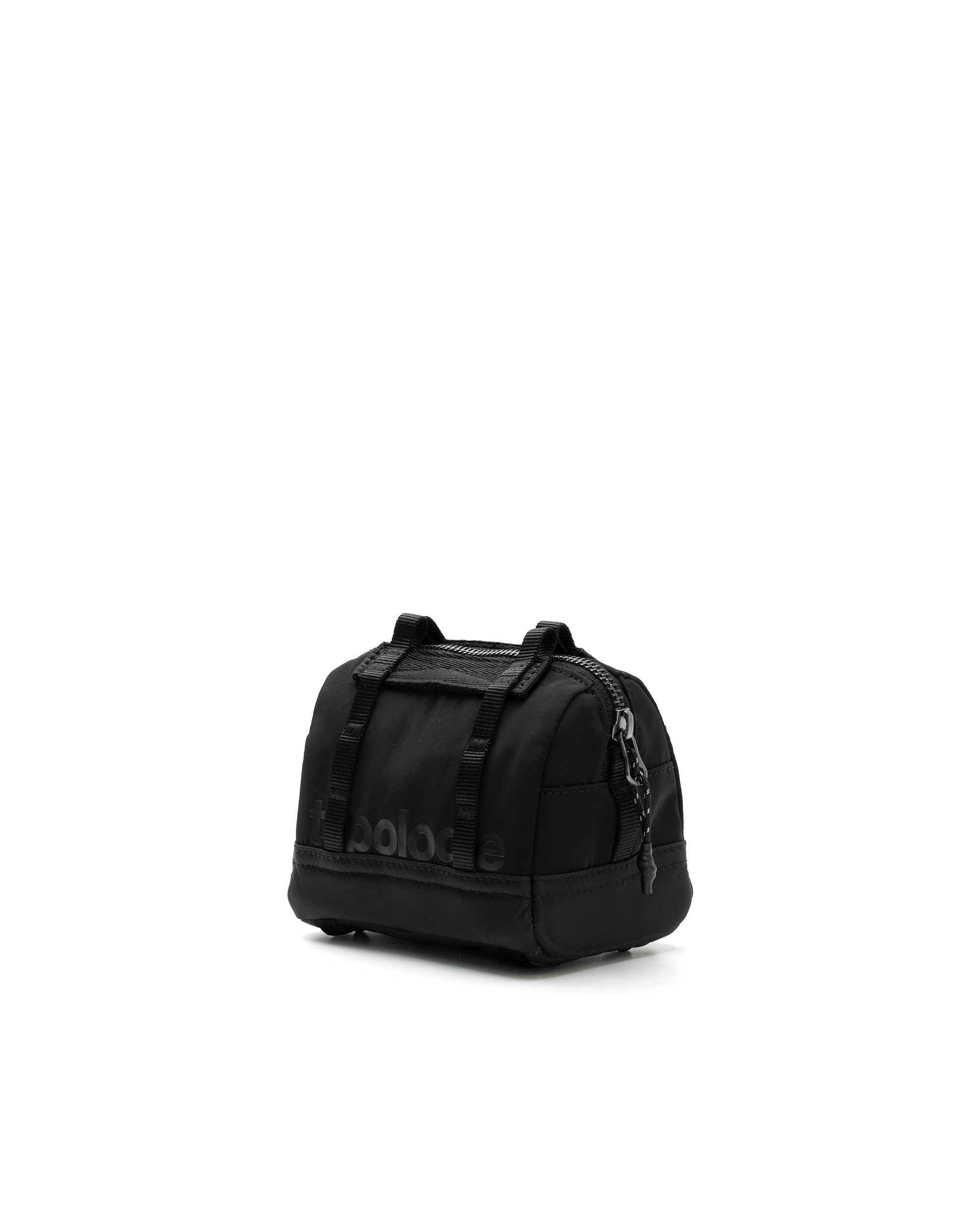 Topologie Boston Bag Petit Black Tech Sateen - ADV Store