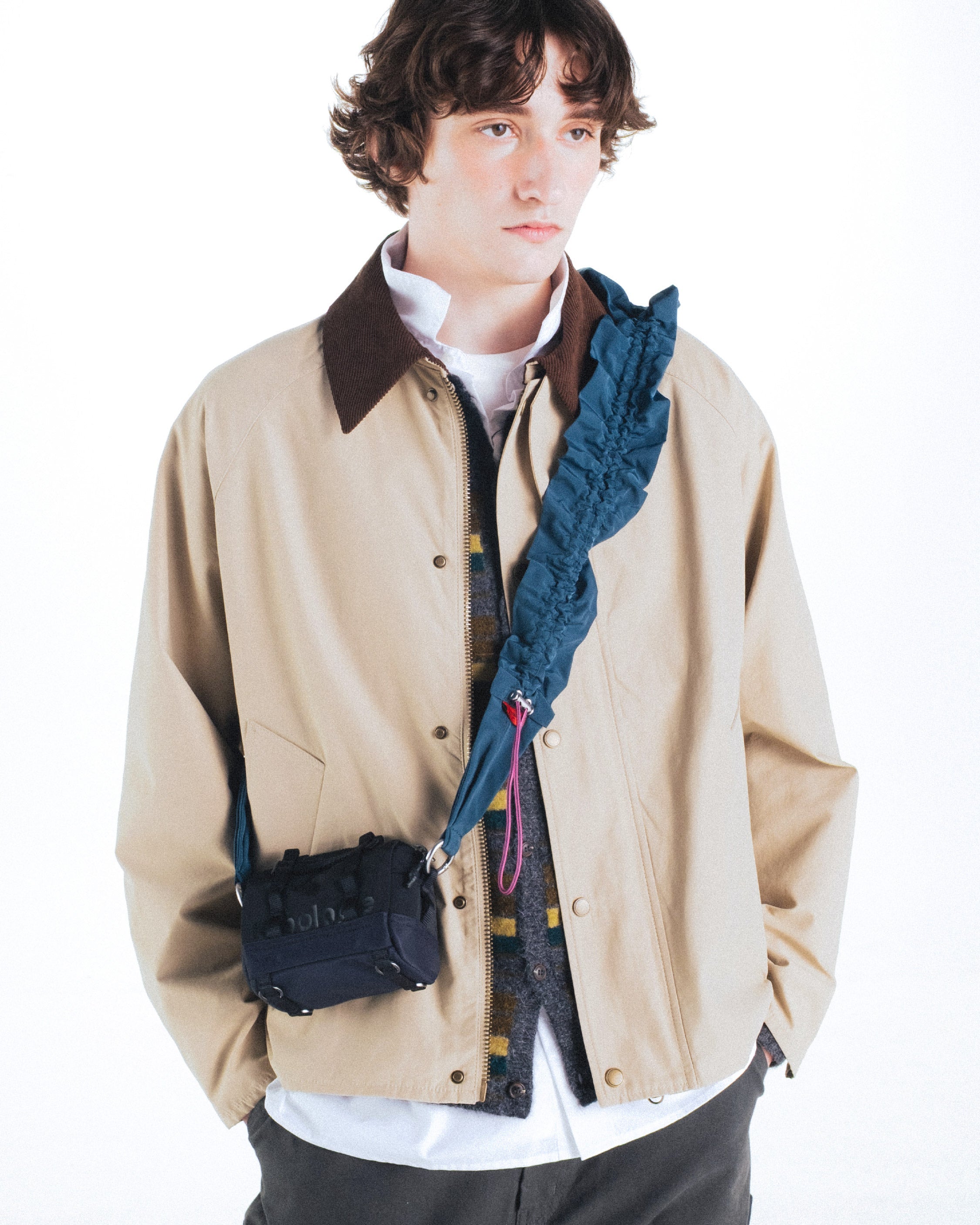 Topologie Boston Bag Petit Black Tech Sateen - ADV Store