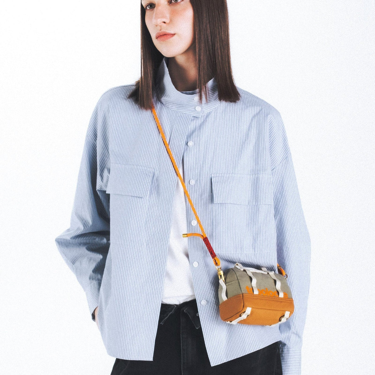 Topologie Boston Bag Petit Jungle Washed Nylon - ADV Store
