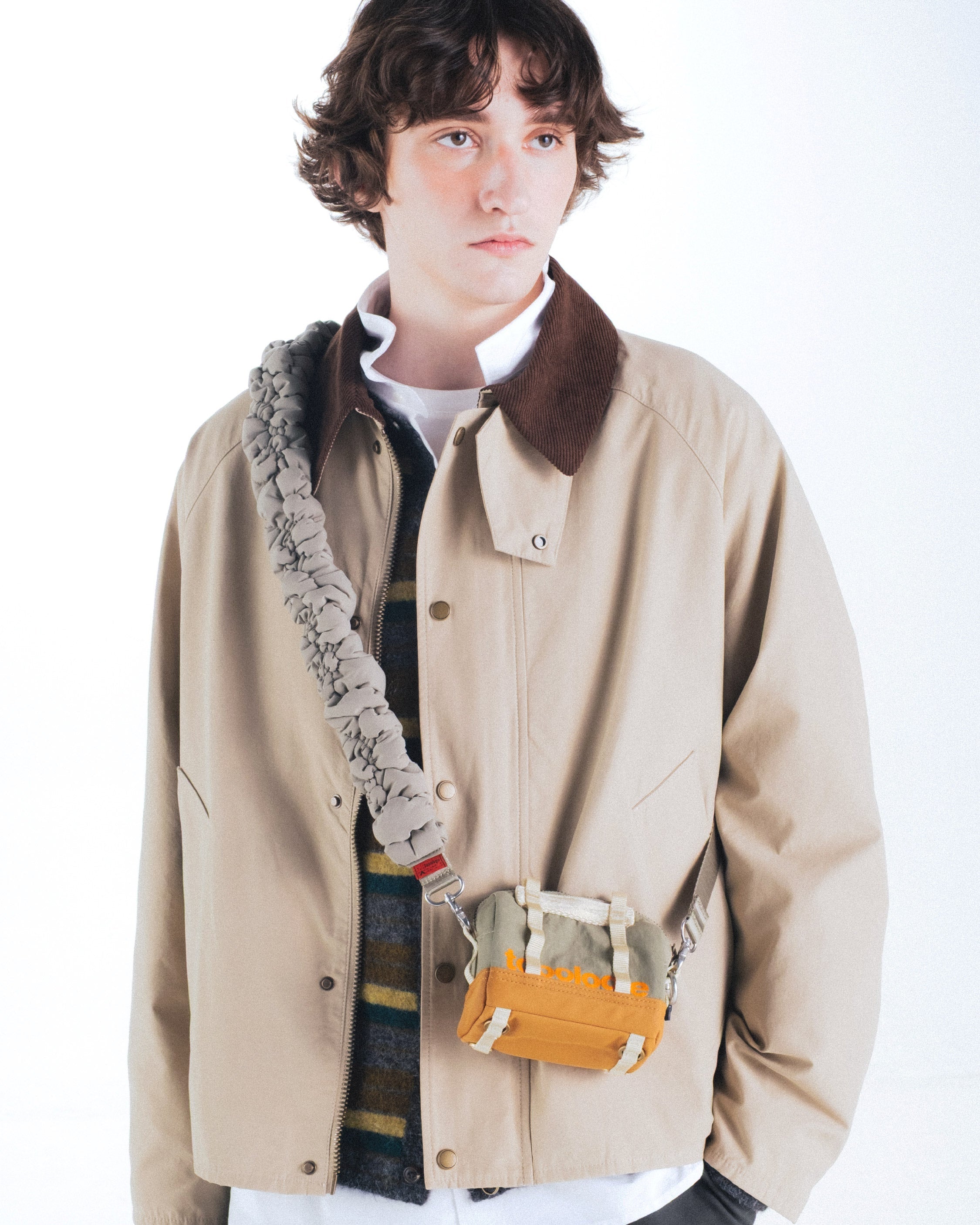 Topologie Boston Bag Petit Jungle Washed Nylon - ADV Store