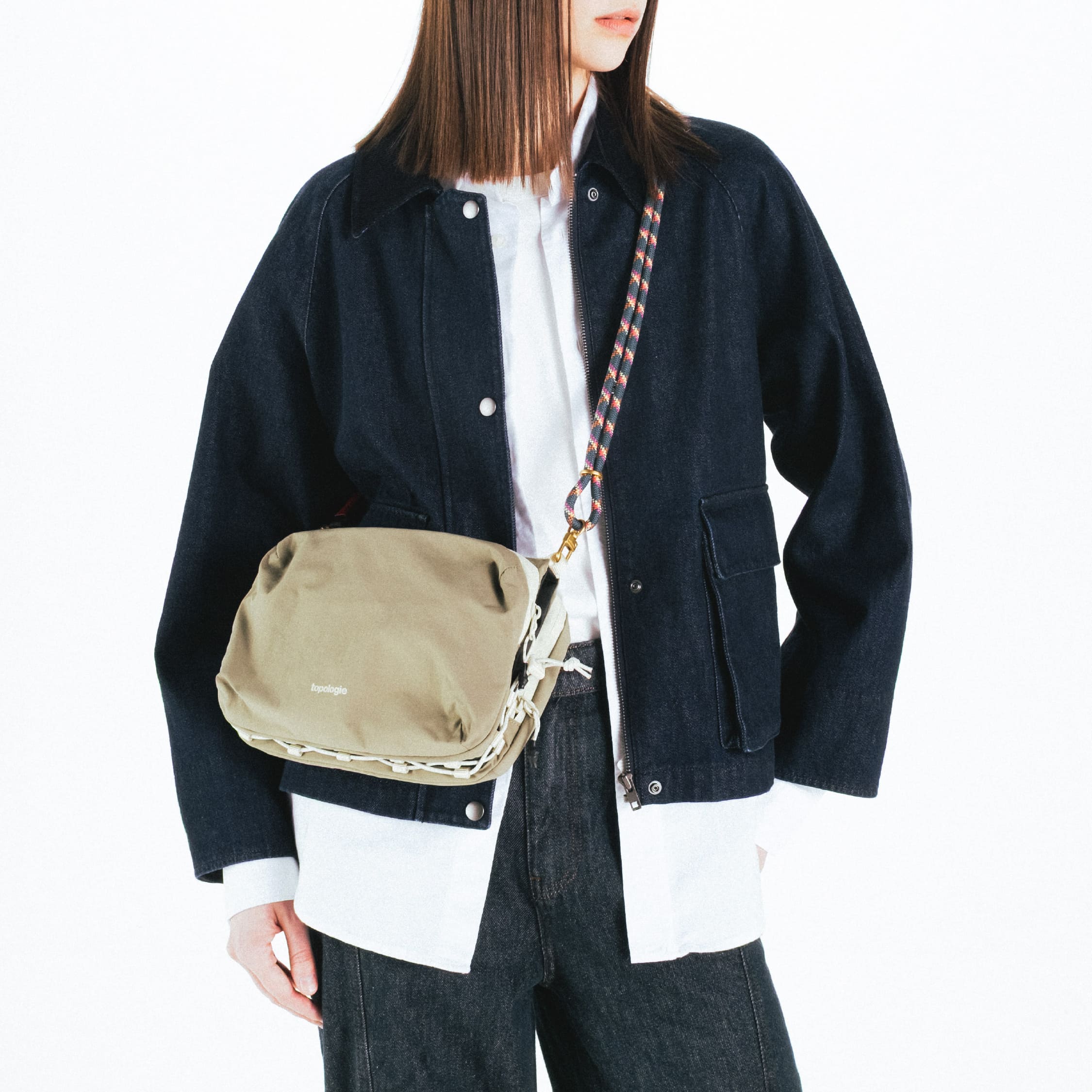 Topologie Bottle Sacoche Large Moss Putty Papery - ADV Store