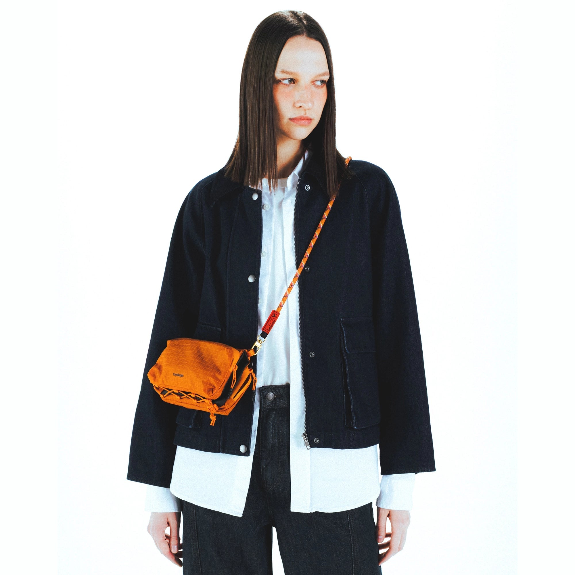 Topologie Bottle Sacoche Medium Burn Orange Glazed Ripstop - ADV Store