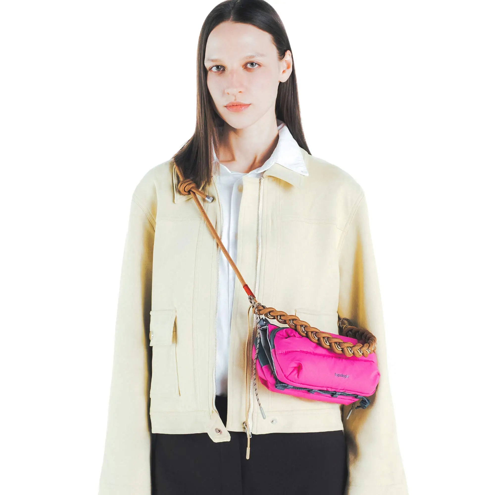 Topologie Bottle Sacoche Medium Pink Matt Coated - ADV Store