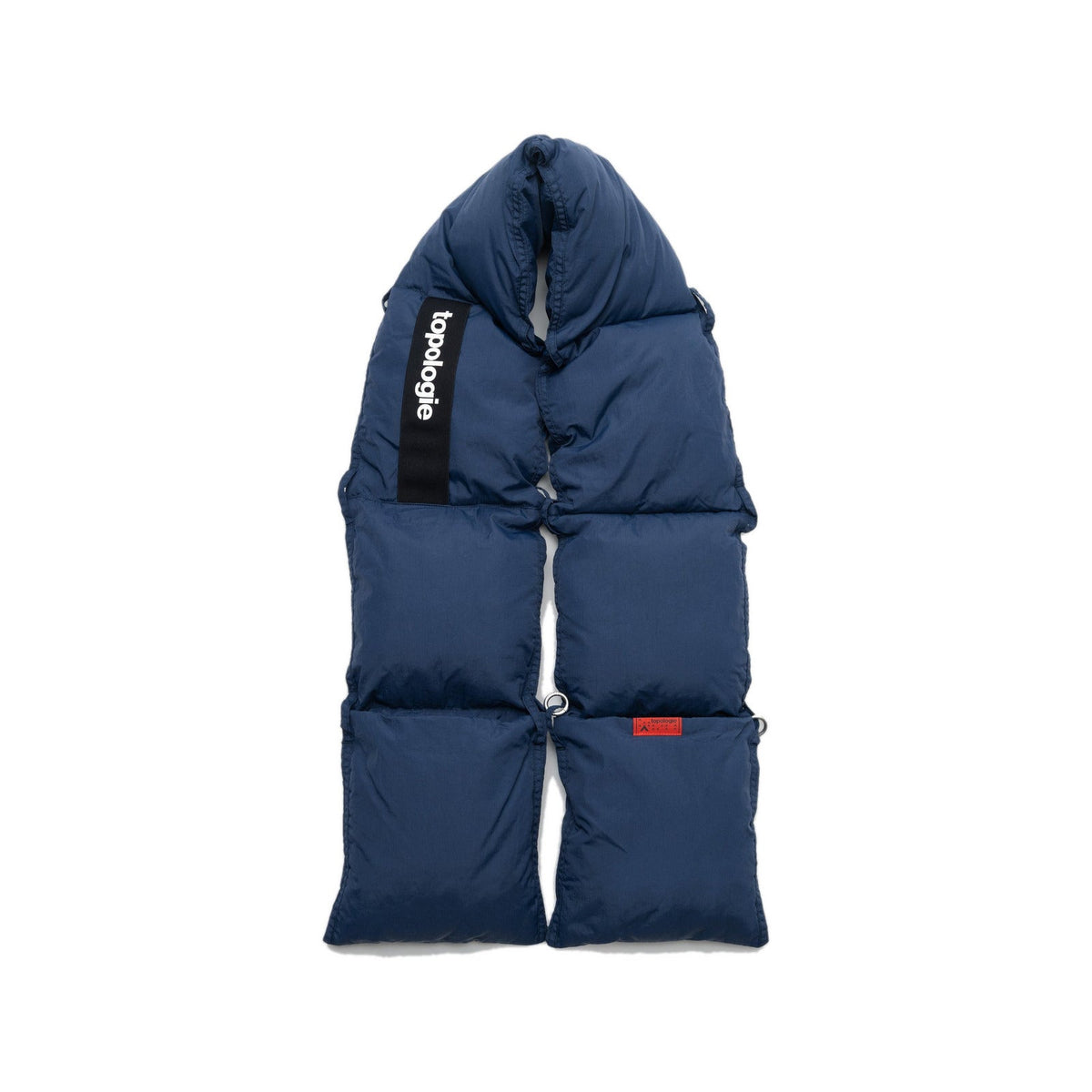 Topologie Puffer Scarf Marine Blue - ADV Store