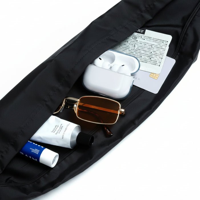 Topologie Strap Crepe Pocket Sling Black - ADV Store