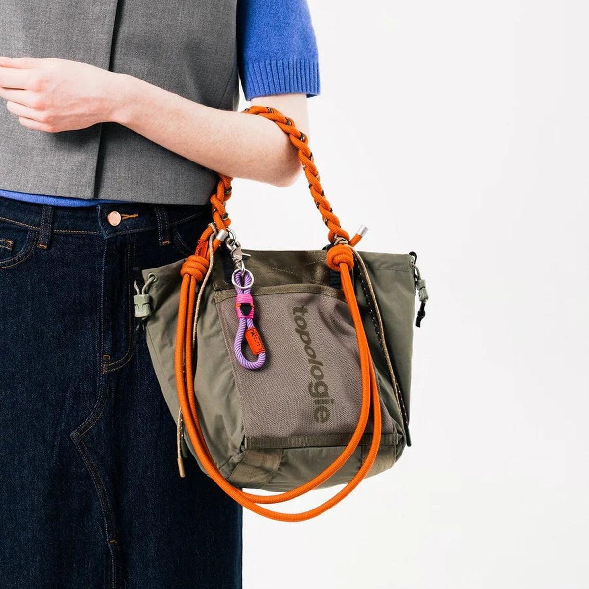 Topologie Summit Tote Small Black Tech Sateen - ADV Store
