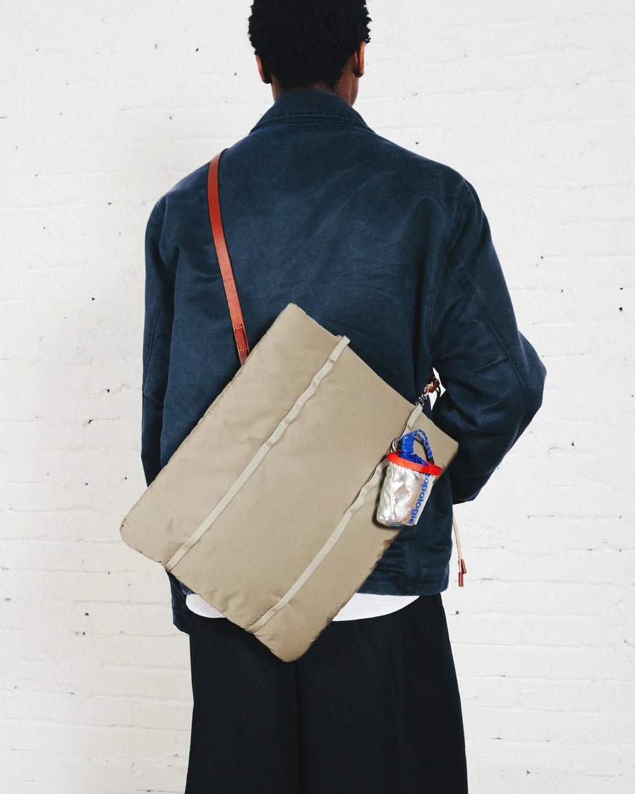 Topologie Wares Bags 14” Cloud Shopper Moss Tech Sateen - @dv