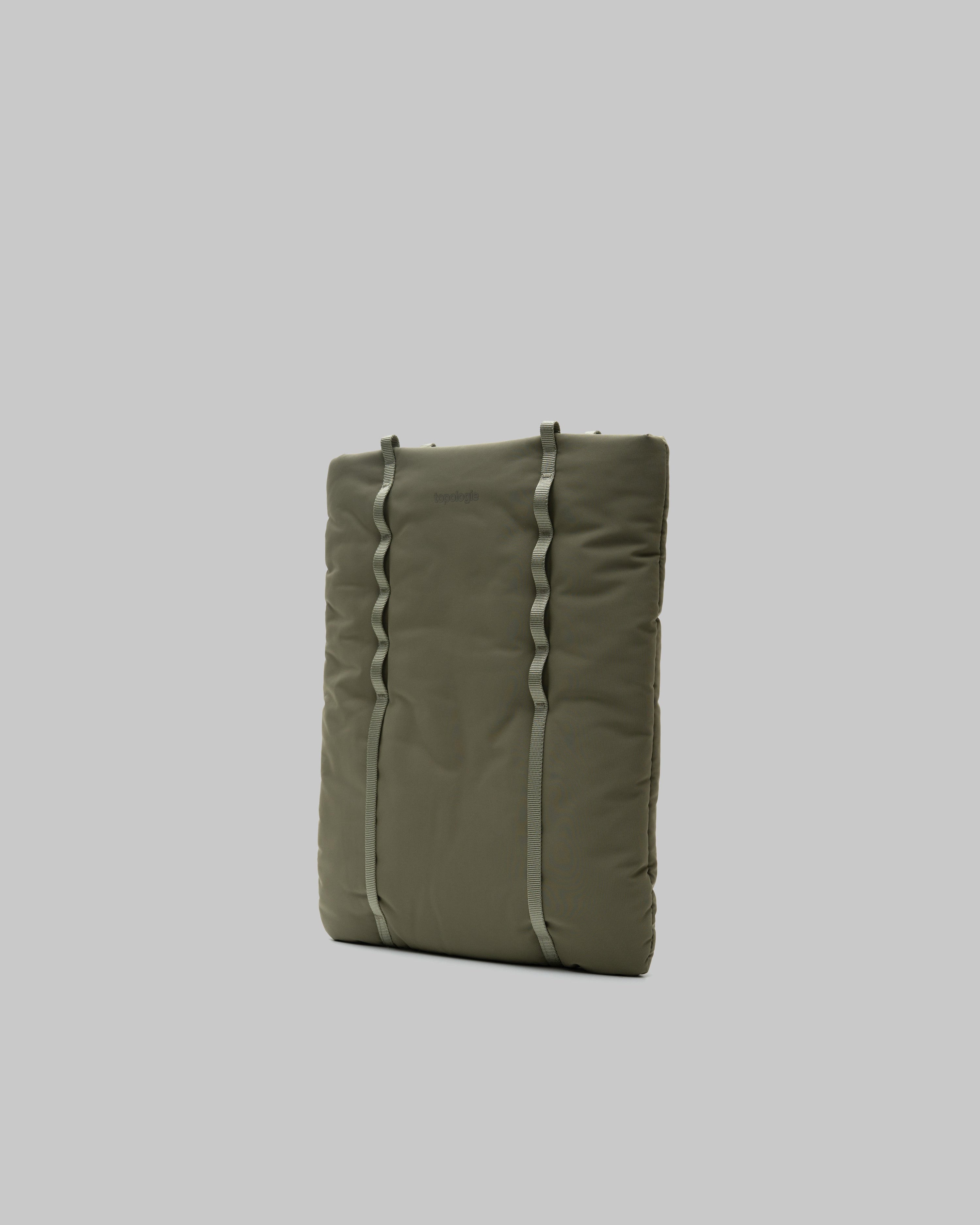 Topologie Wares Bags 14” Cloud Shopper Moss Tech Sateen - @dv