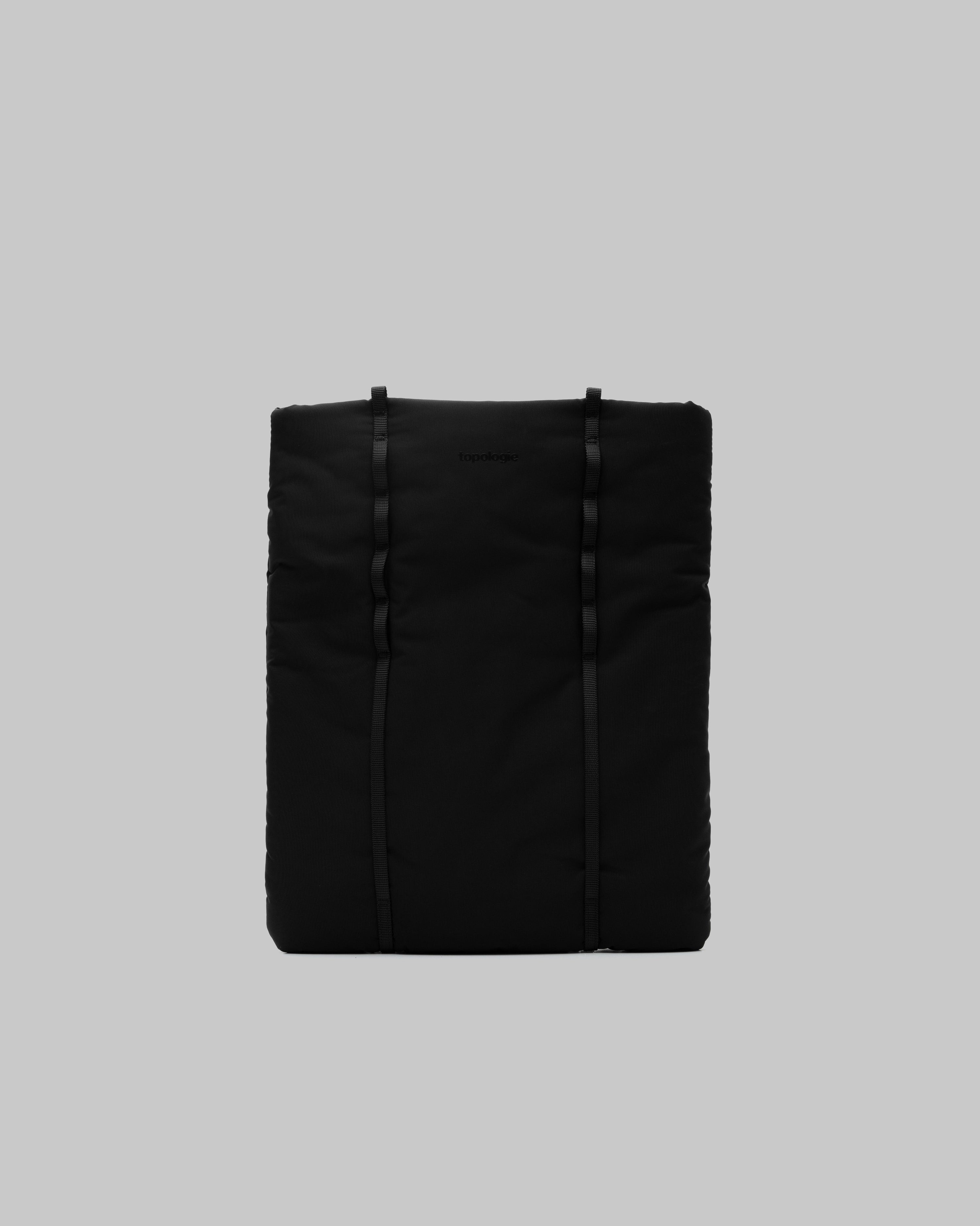 Topologie Wares Bags 16” Cloud Shopper Black Tech Sateen - @dv