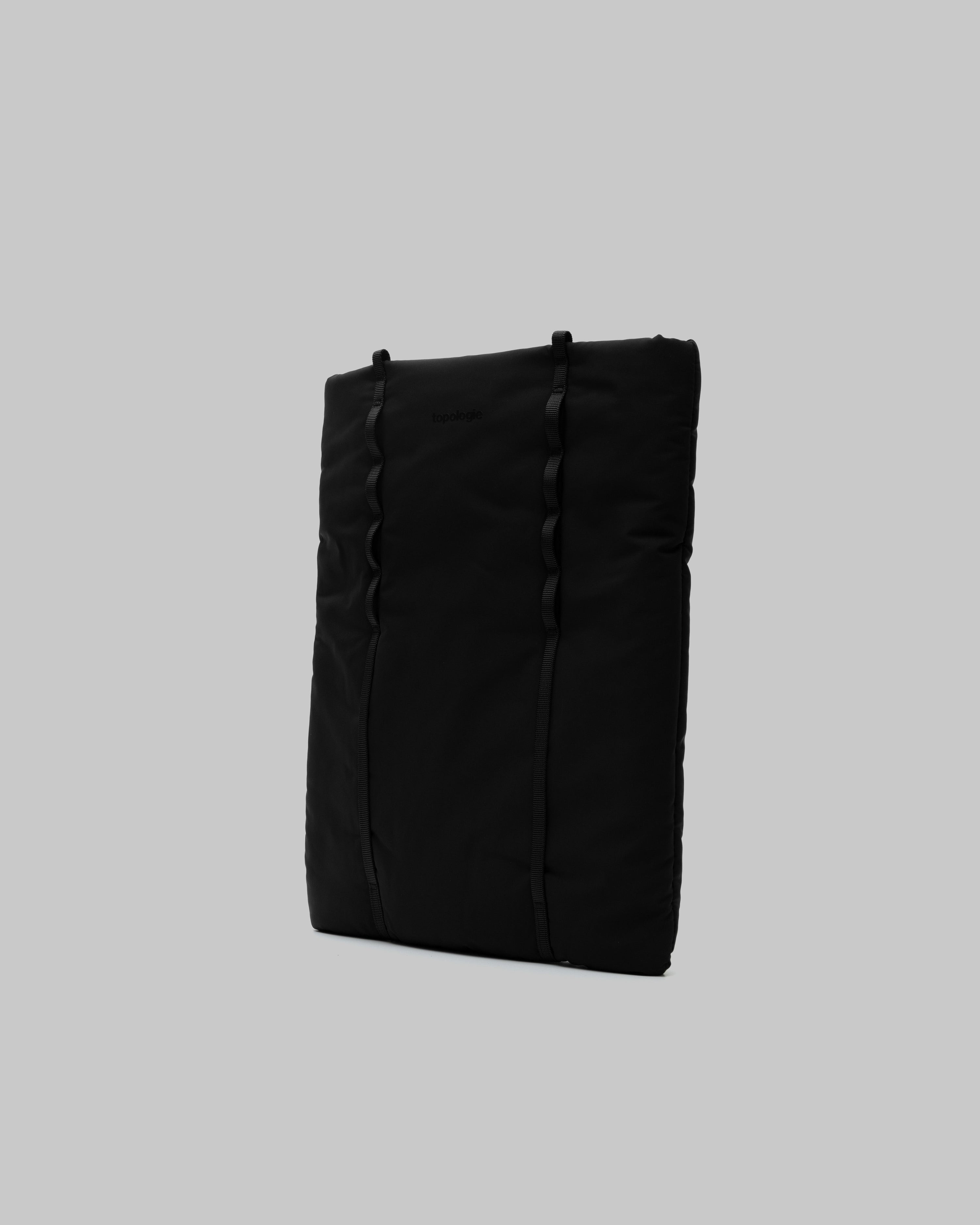 Topologie Wares Bags 16” Cloud Shopper Black Tech Sateen - @dv