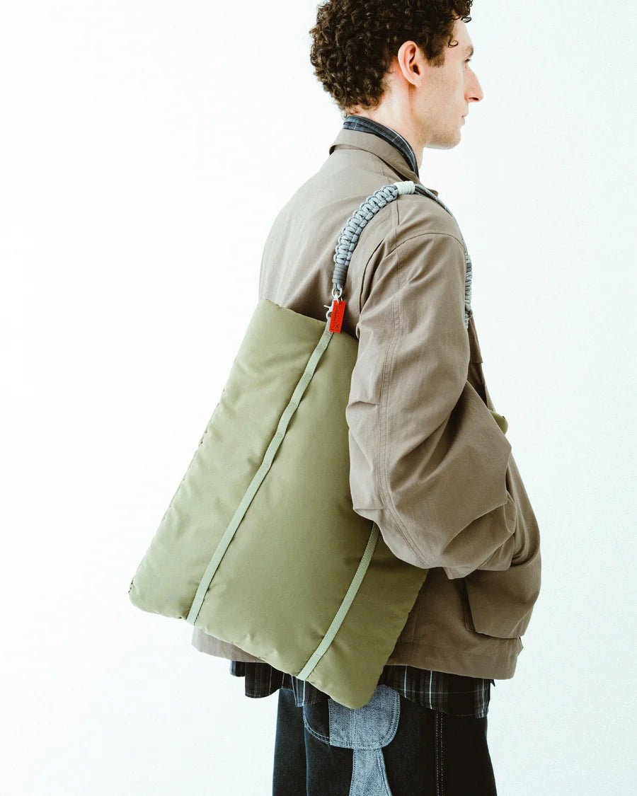Topologie Wares Bags 16“ Cloud Shopper Moss Tech Sateen - @dv