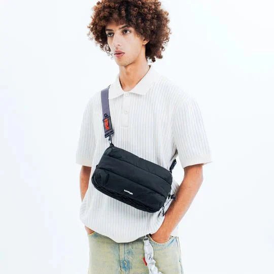 Topologie Wares Bags Bottle Sacoche Large Black Tech Sateen - @dv