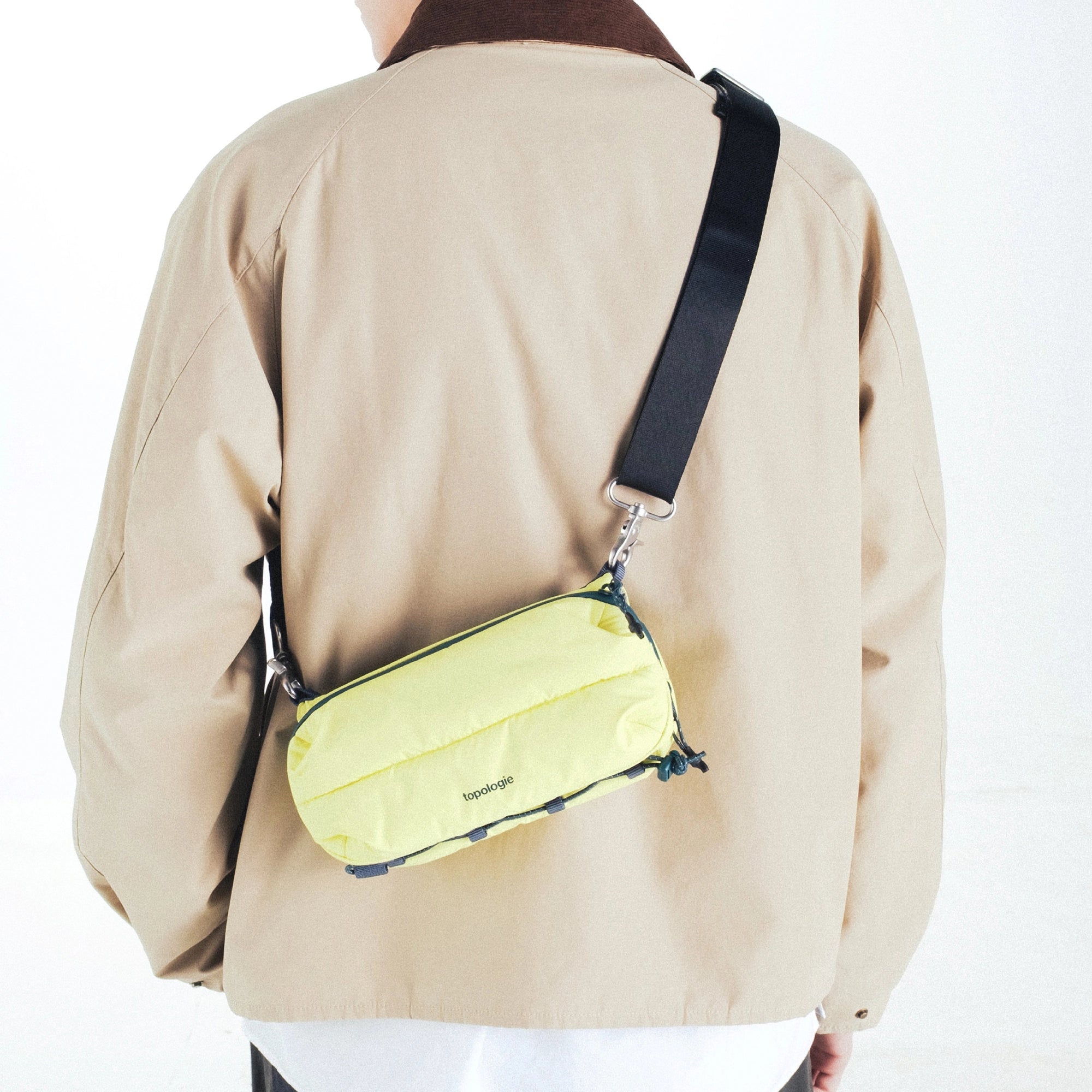 Topologie Wares Bags Bottle Sacoche Medium Canary Yellow Matt Coated - ADV Store