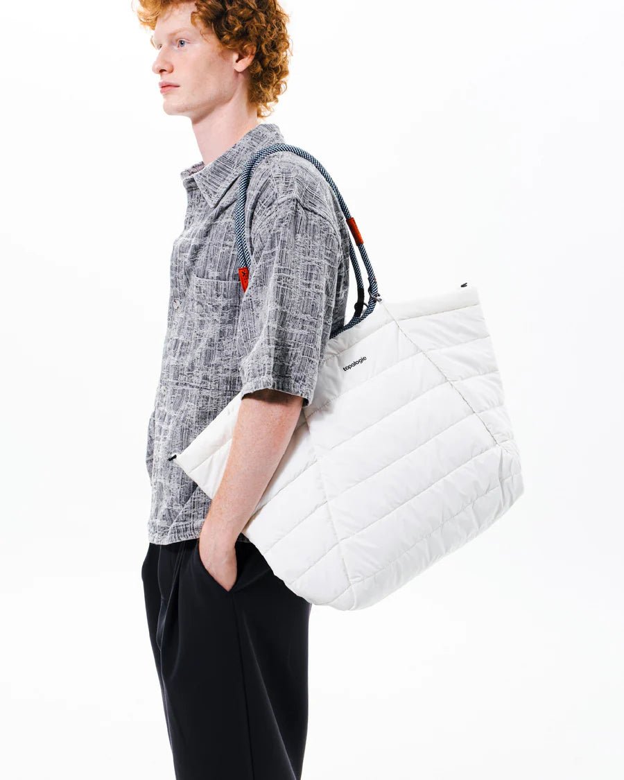 Topologie Wares Bags Marche Tote Large Marshmallow Puffer - @dv
