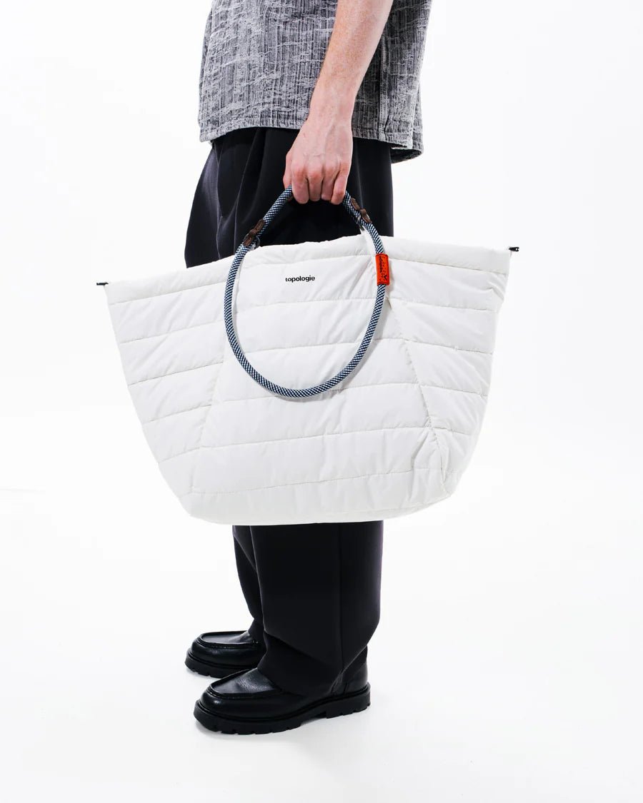 Topologie Wares Bags Marche Tote Large Marshmallow Puffer - @dv